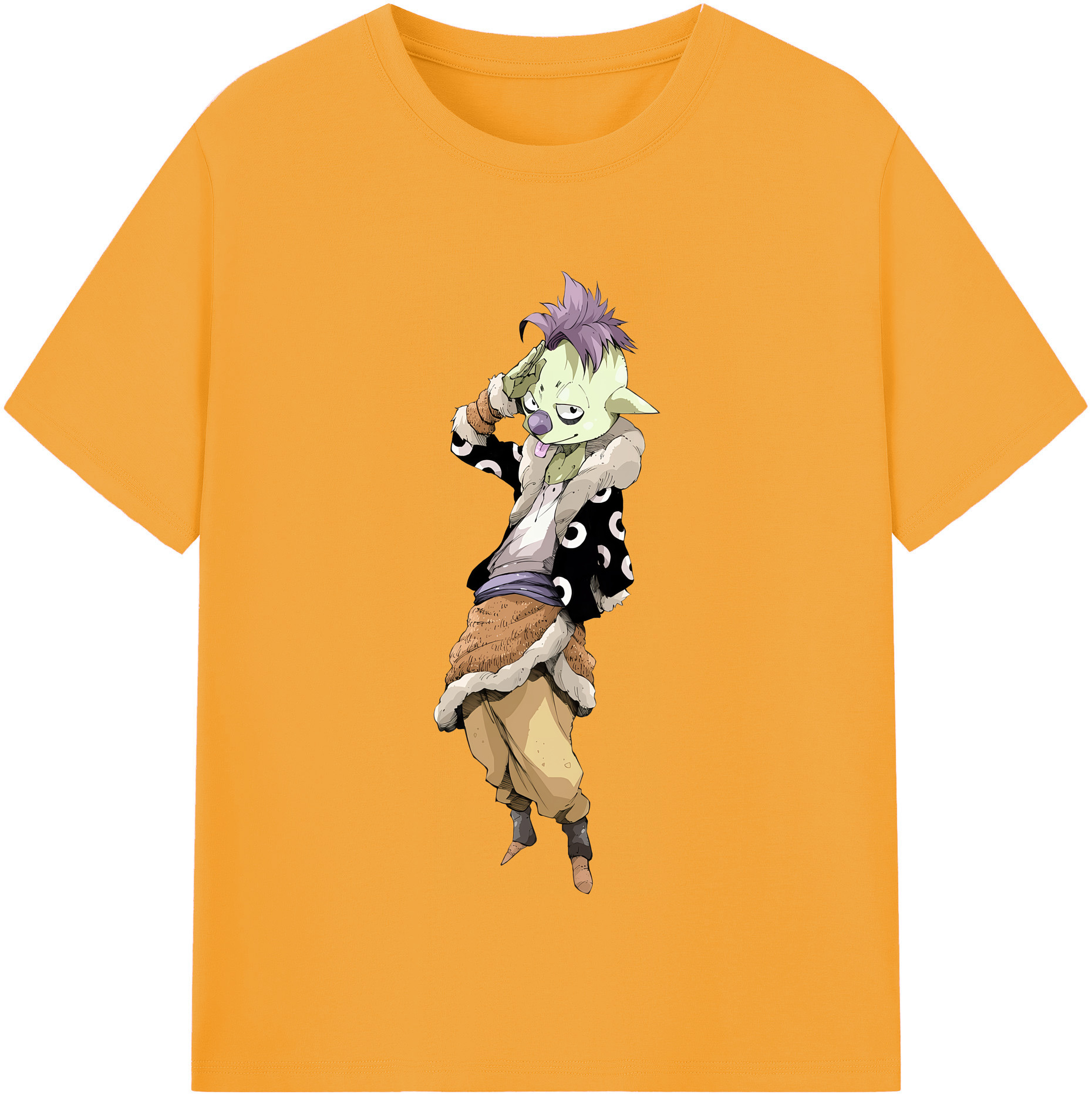 （画像用） 転スラ Regarding Reincarnated to Slime レディースカジュアルプリントTシャツ（綿100％）