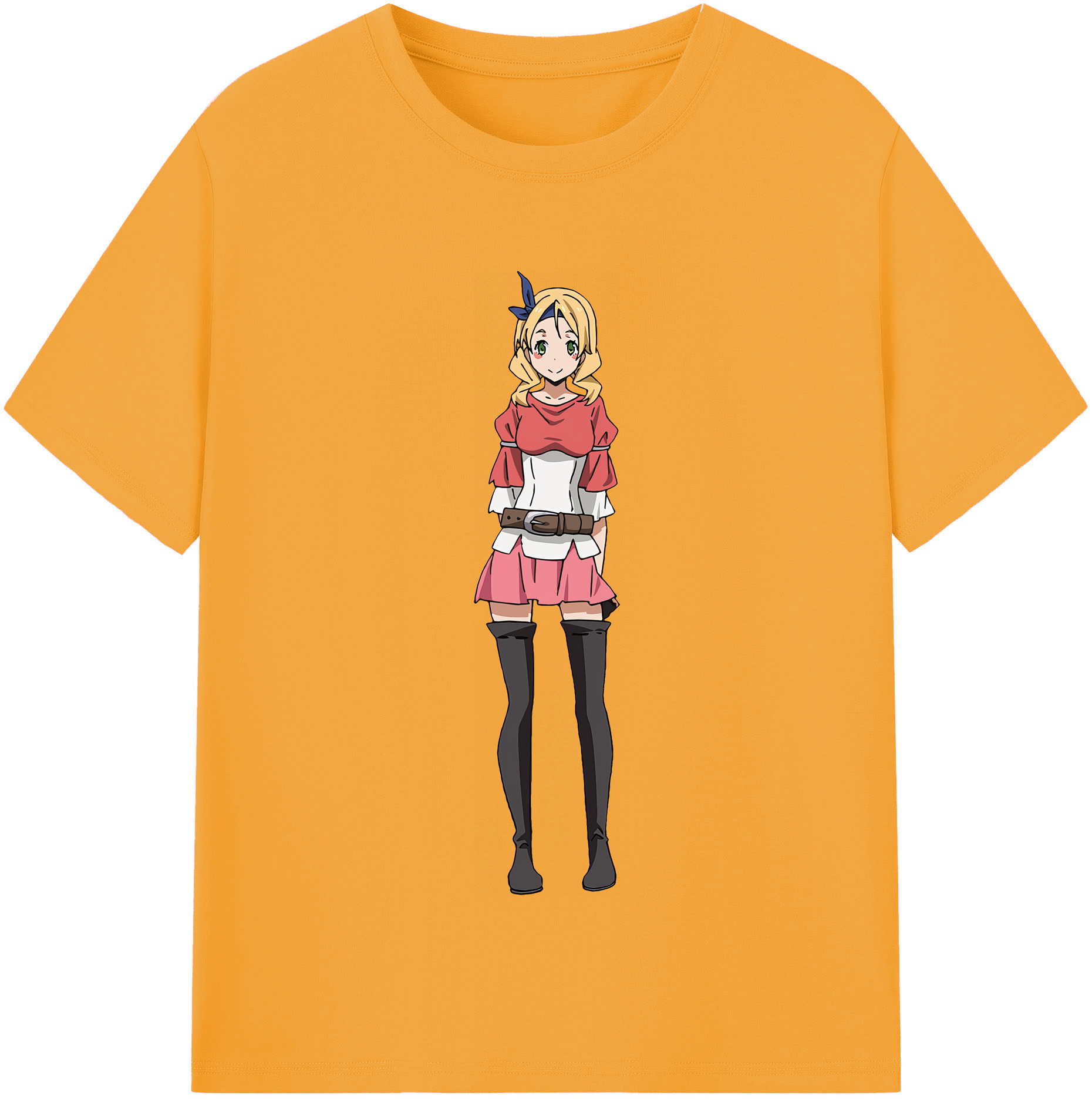 （画像用） 転スラ Regarding Reincarnated to Slime レディースカジュアルプリントTシャツ（綿100％）