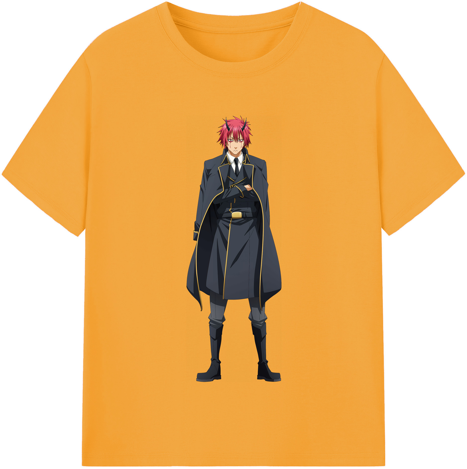 （画像用） 転スラ Regarding Reincarnated to Slime レディースカジュアルプリントTシャツ（綿100％）