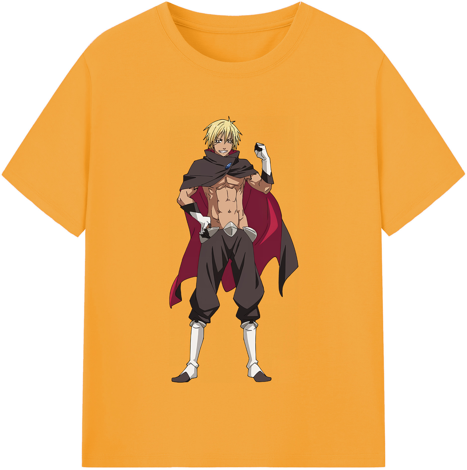 （画像用） 転スラ Regarding Reincarnated to Slime レディースカジュアルプリントTシャツ（綿100％）