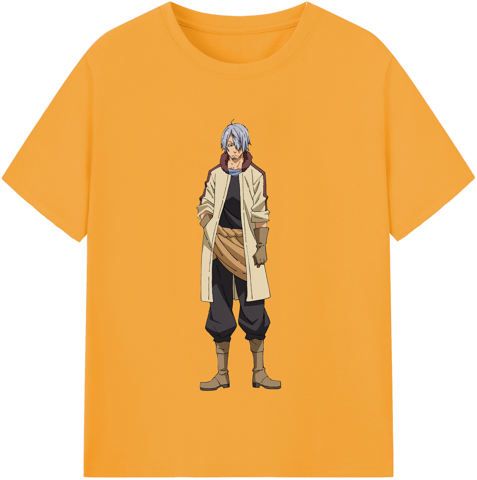 （画像用） 転スラ Regarding Reincarnated to Slime レディースカジュアルプリントTシャツ（綿100％）
