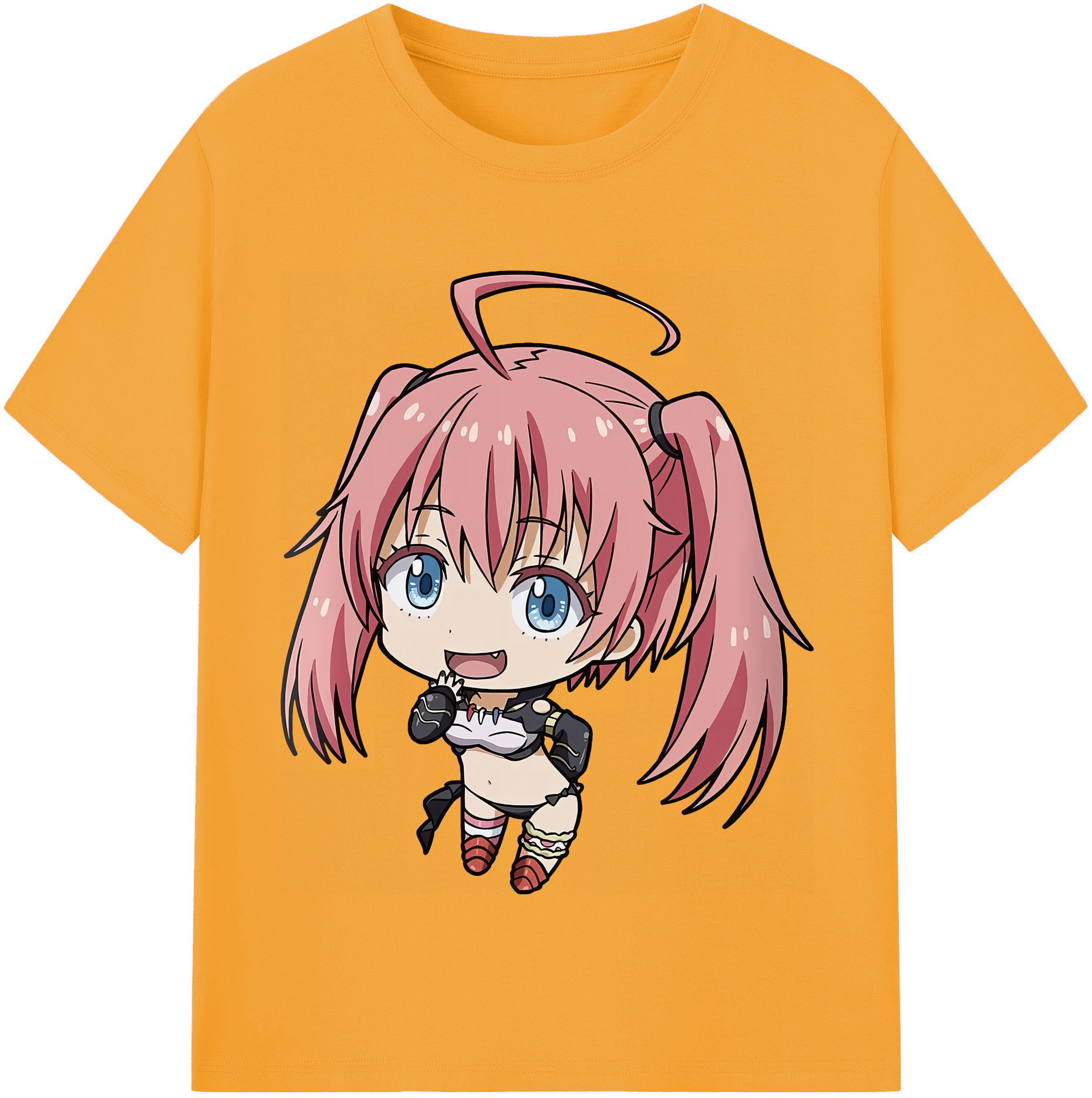 （画像用） 転スラ Regarding Reincarnated to Slime レディースカジュアルプリントTシャツ（綿100％）