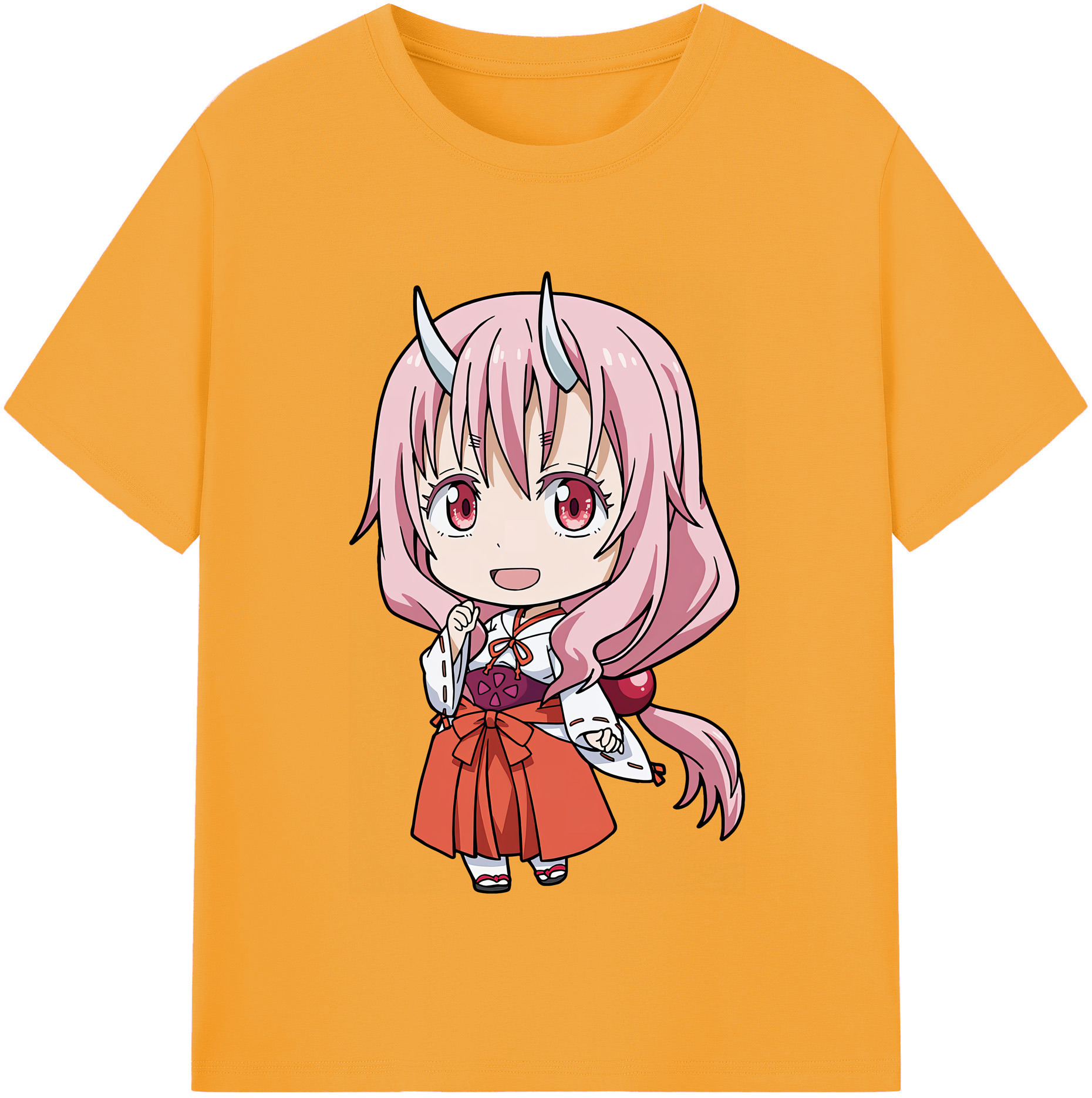 （画像用） 転スラ Regarding Reincarnated to Slime レディースカジュアルプリントTシャツ（綿100％）