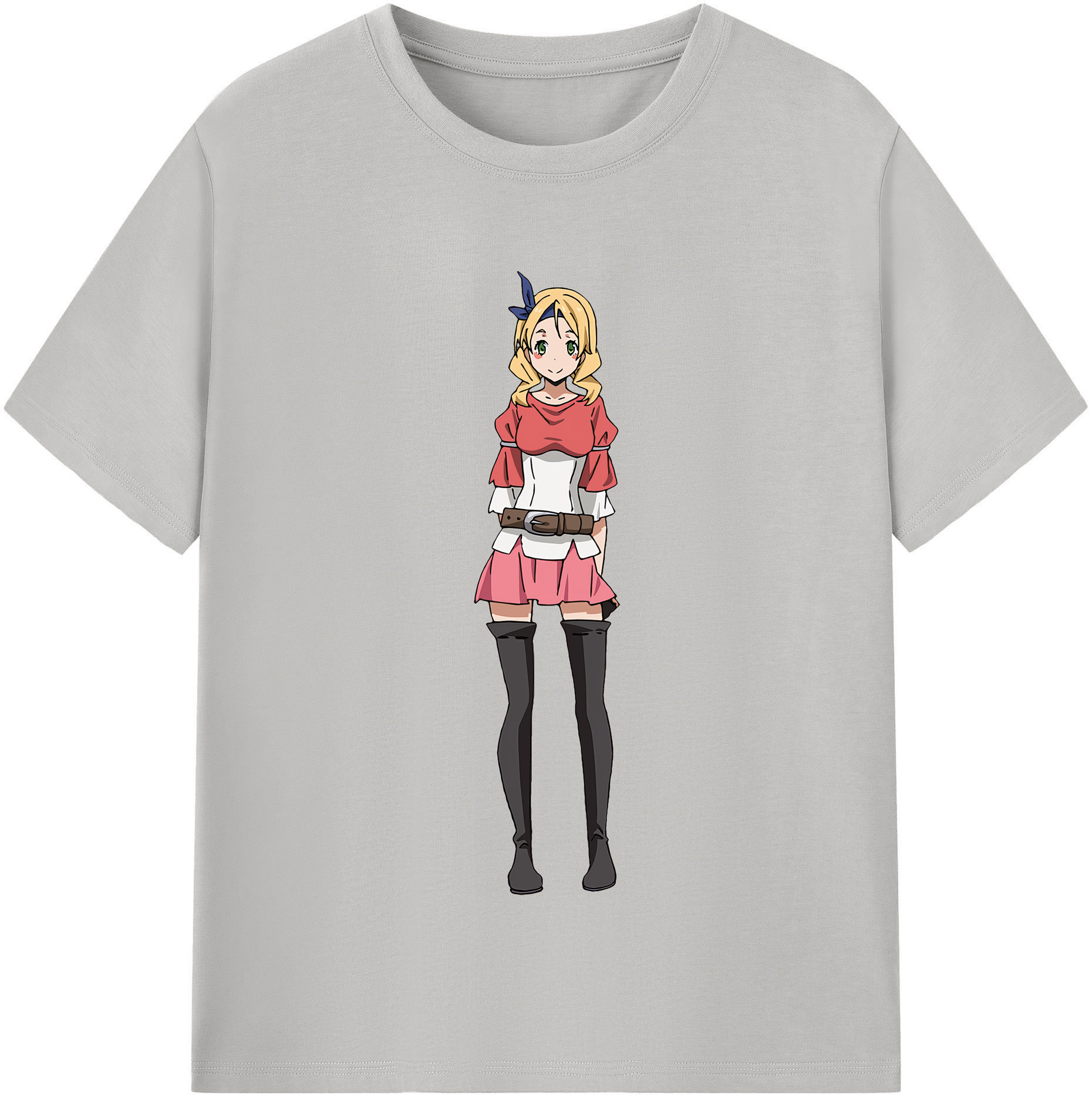 （画像用） 転スラ Regarding Reincarnated to Slime レディースカジュアルプリントTシャツ（綿100％）