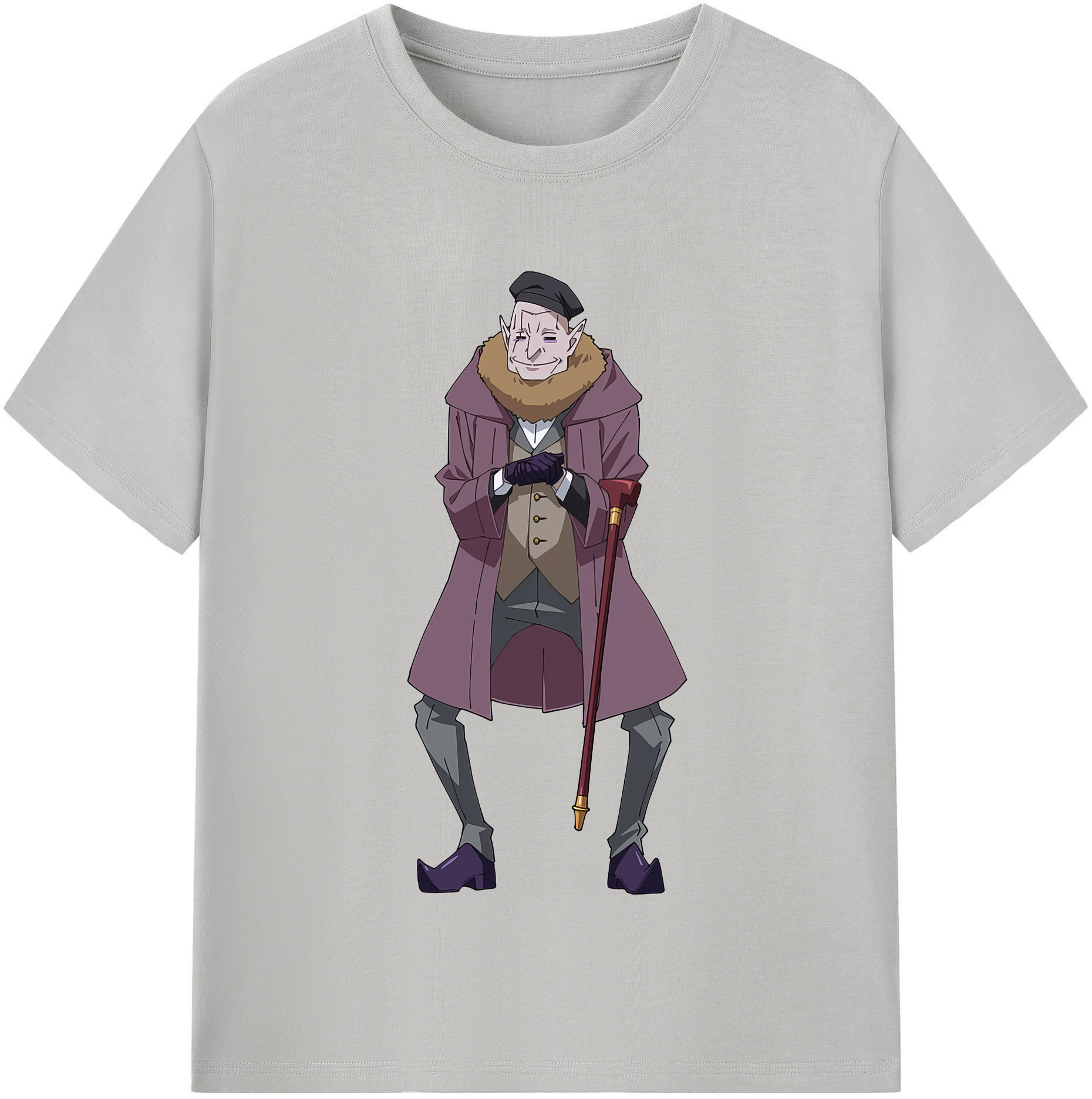 （画像用） 転スラ Regarding Reincarnated to Slime レディースカジュアルプリントTシャツ（綿100％）