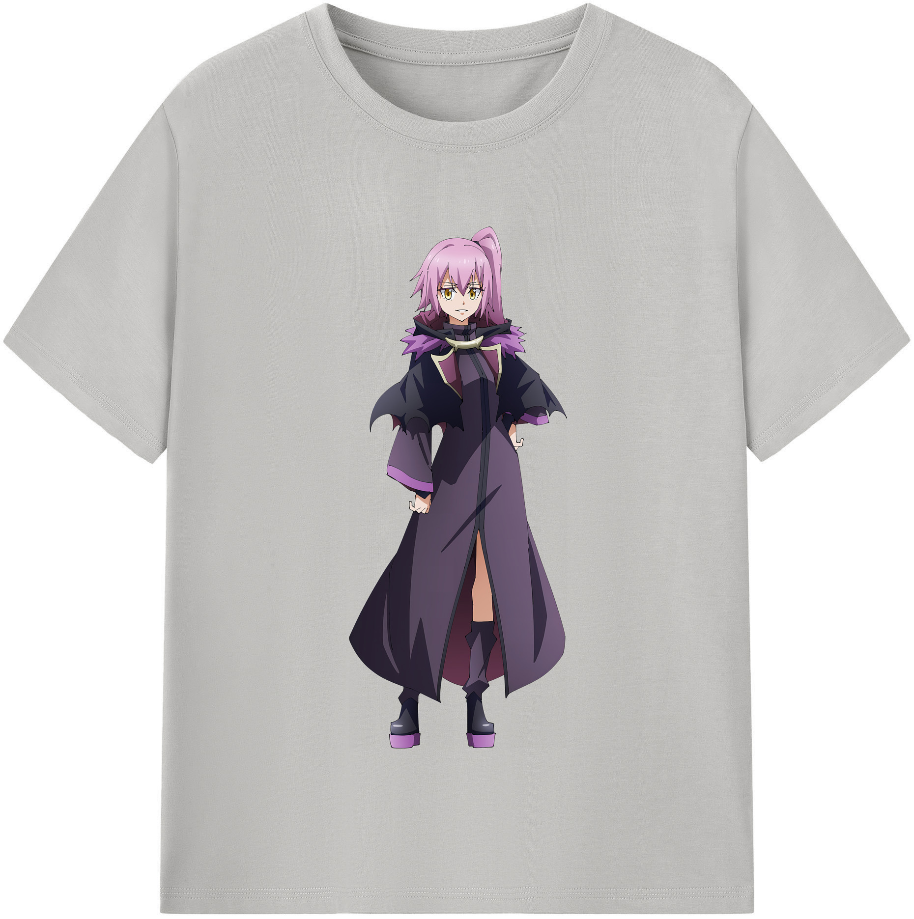 （画像用） 転スラ Regarding Reincarnated to Slime レディースカジュアルプリントTシャツ（綿100％）