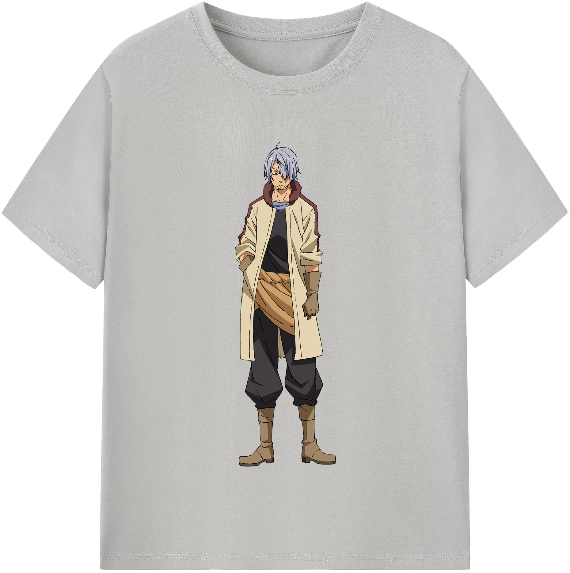 （画像用） 転スラ Regarding Reincarnated to Slime レディースカジュアルプリントTシャツ（綿100％）