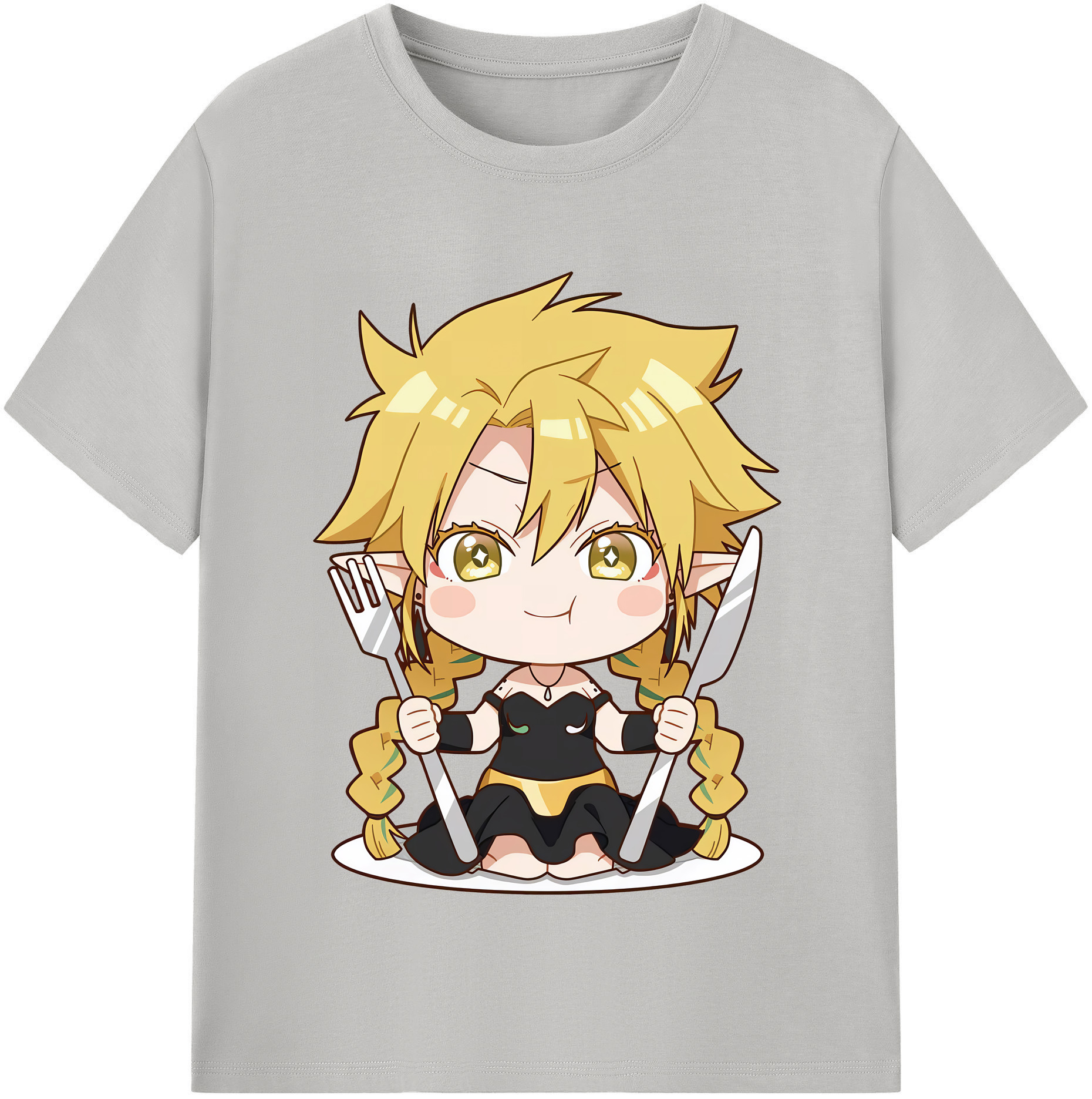 （画像用） 転スラ Regarding Reincarnated to Slime レディースカジュアルプリントTシャツ（綿100％）