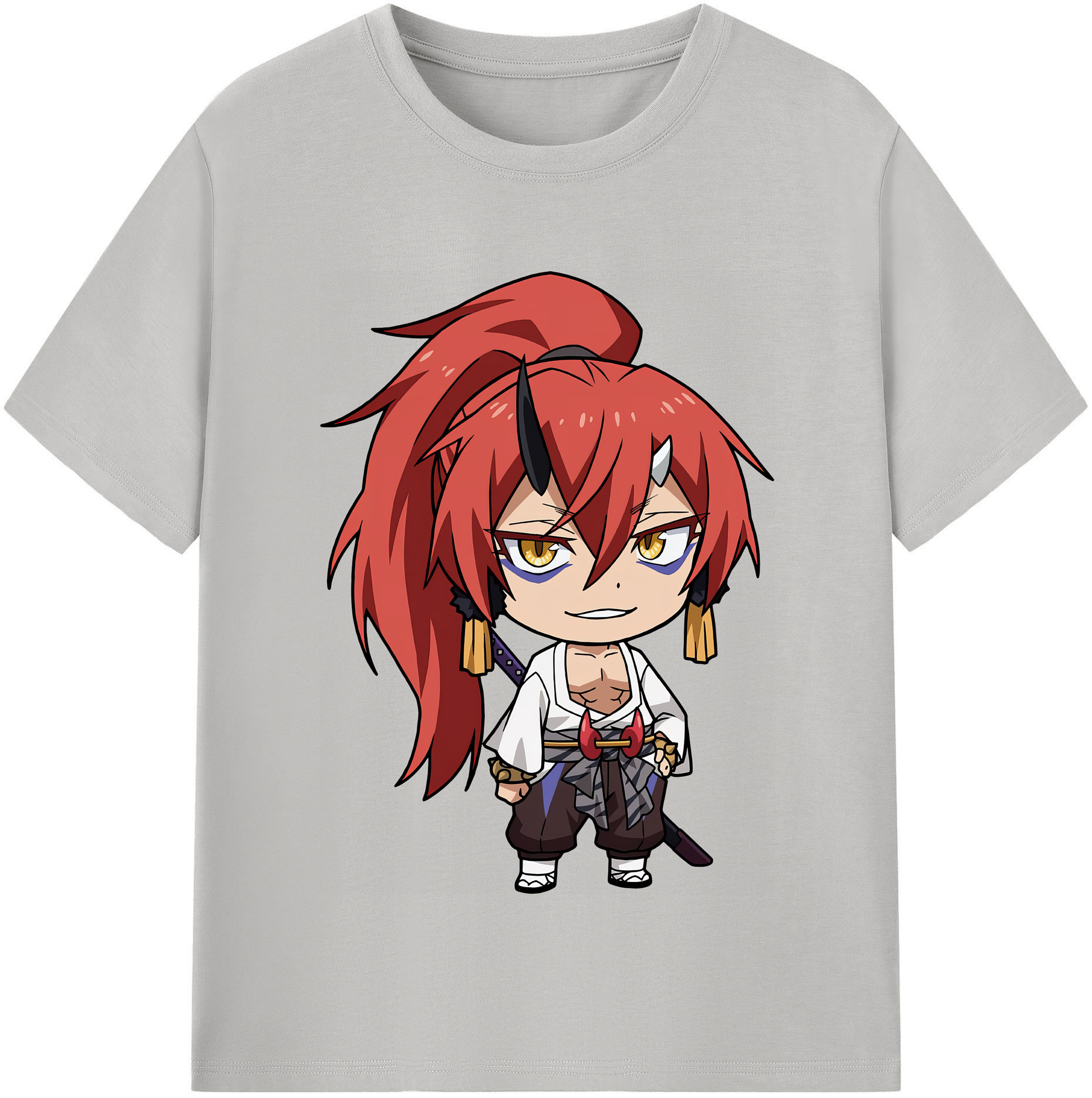 （画像用） 転スラ Regarding Reincarnated to Slime レディースカジュアルプリントTシャツ（綿100％）