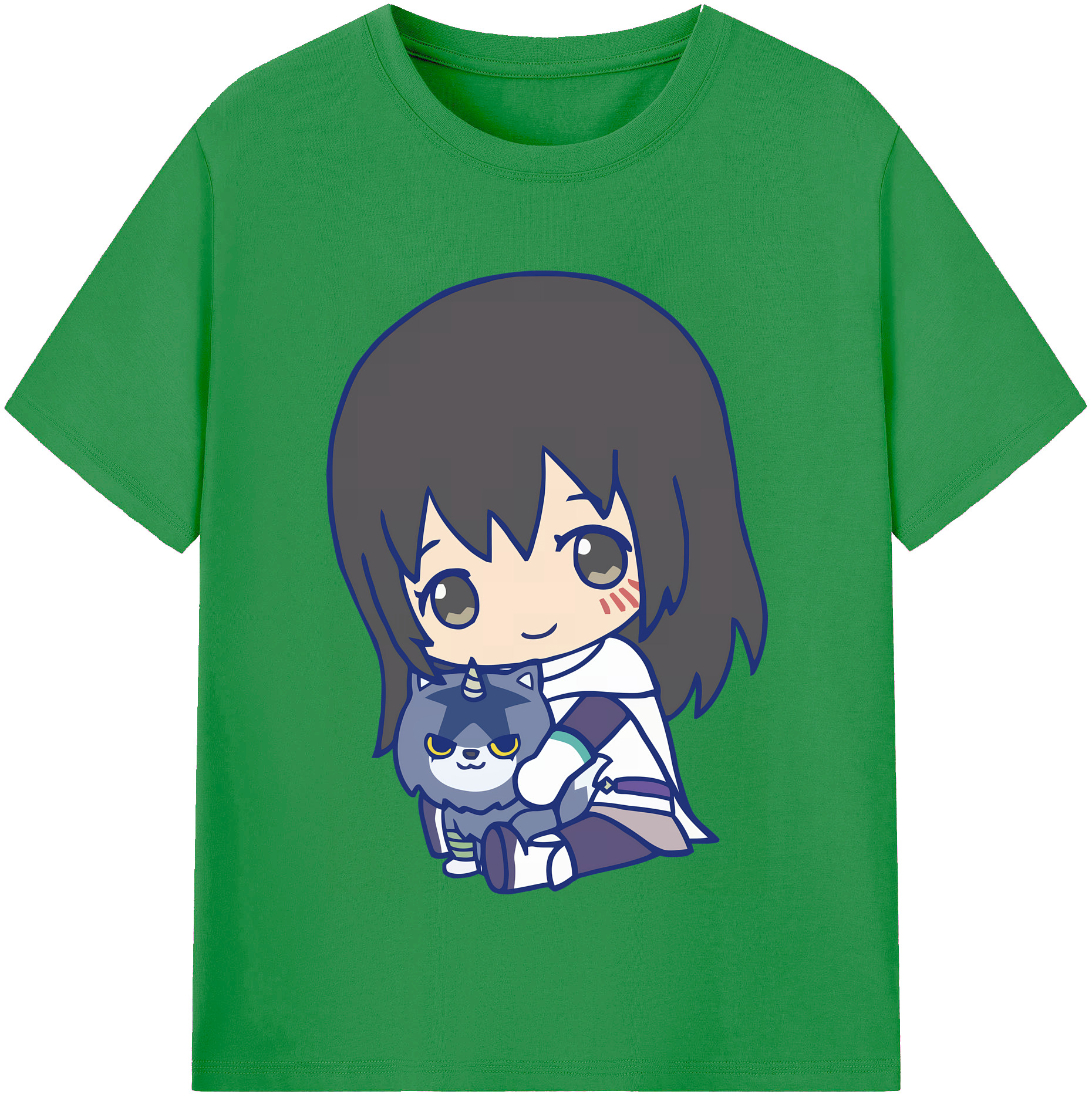 （画像用） 転スラ Regarding Reincarnated to Slime レディースカジュアルプリントTシャツ（綿100％）