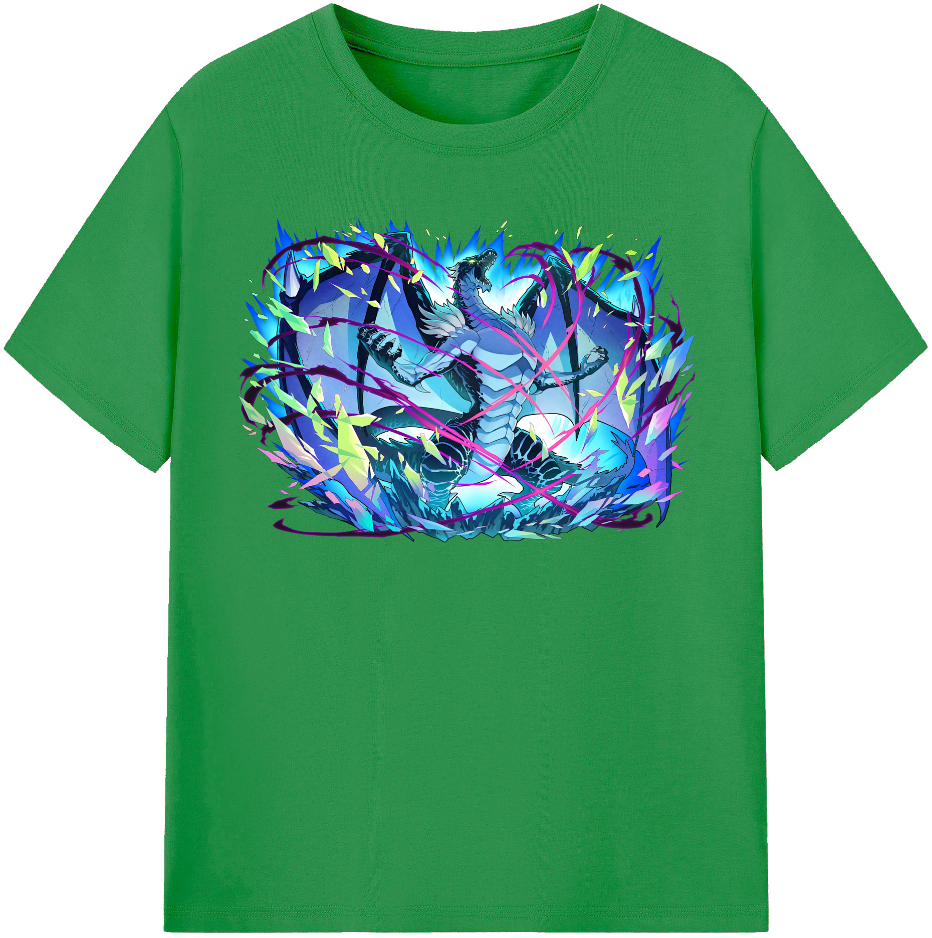 （画像用） 転スラ Regarding Reincarnated to Slime レディースカジュアルプリントTシャツ（綿100％）
