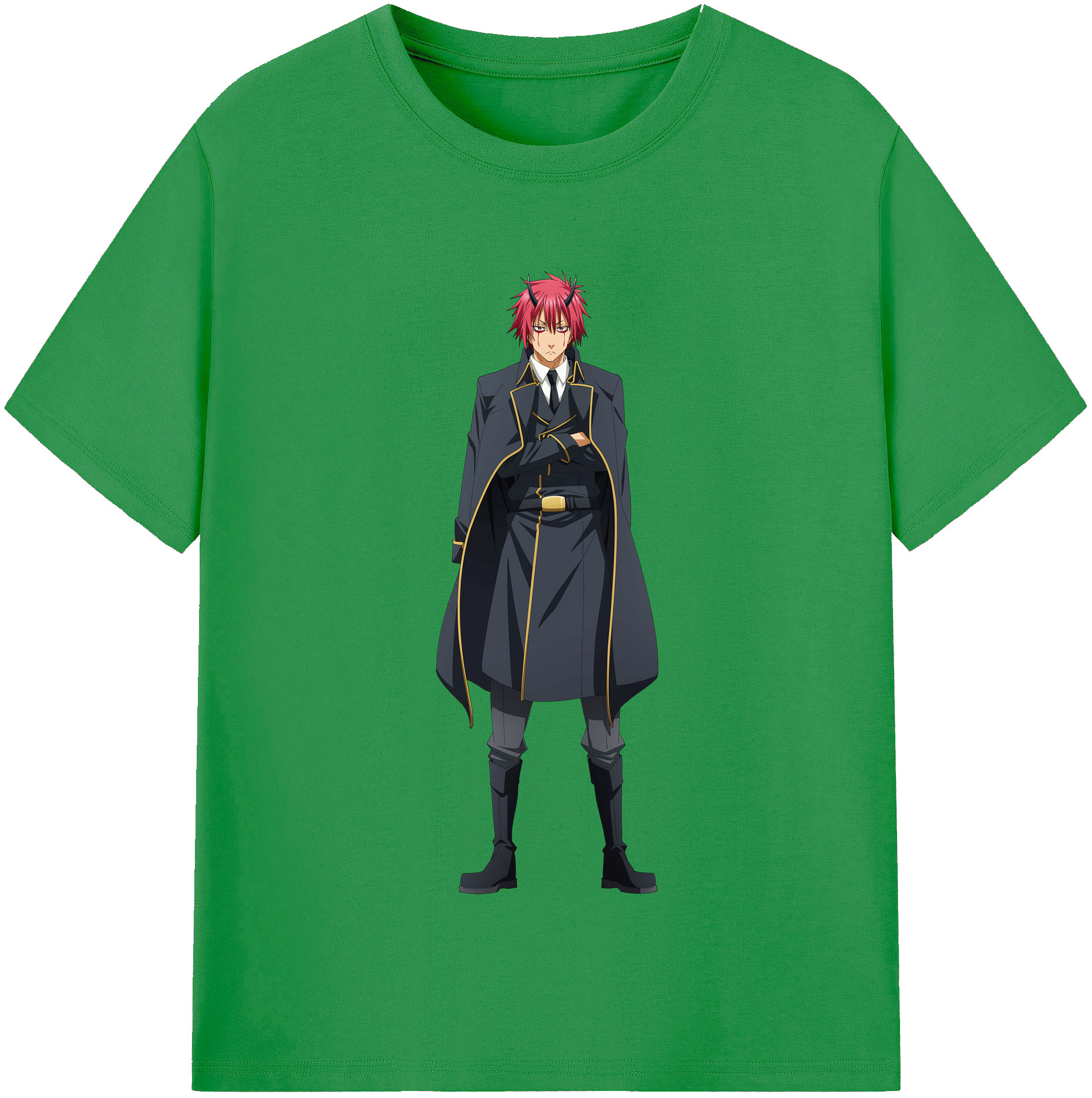 （画像用） 転スラ Regarding Reincarnated to Slime レディースカジュアルプリントTシャツ（綿100％）