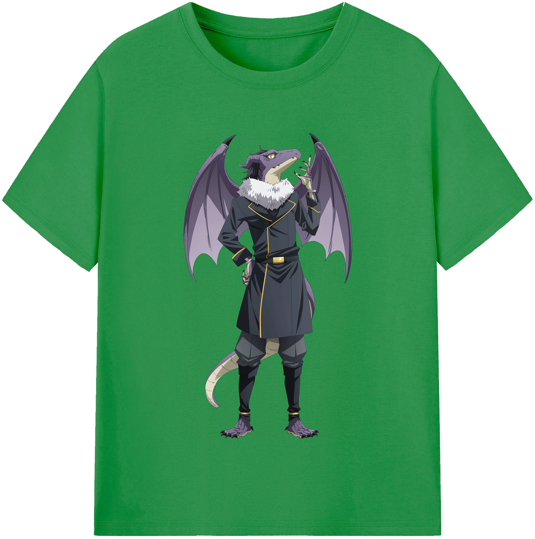 （画像用） 転スラ Regarding Reincarnated to Slime レディースカジュアルプリントTシャツ（綿100％）