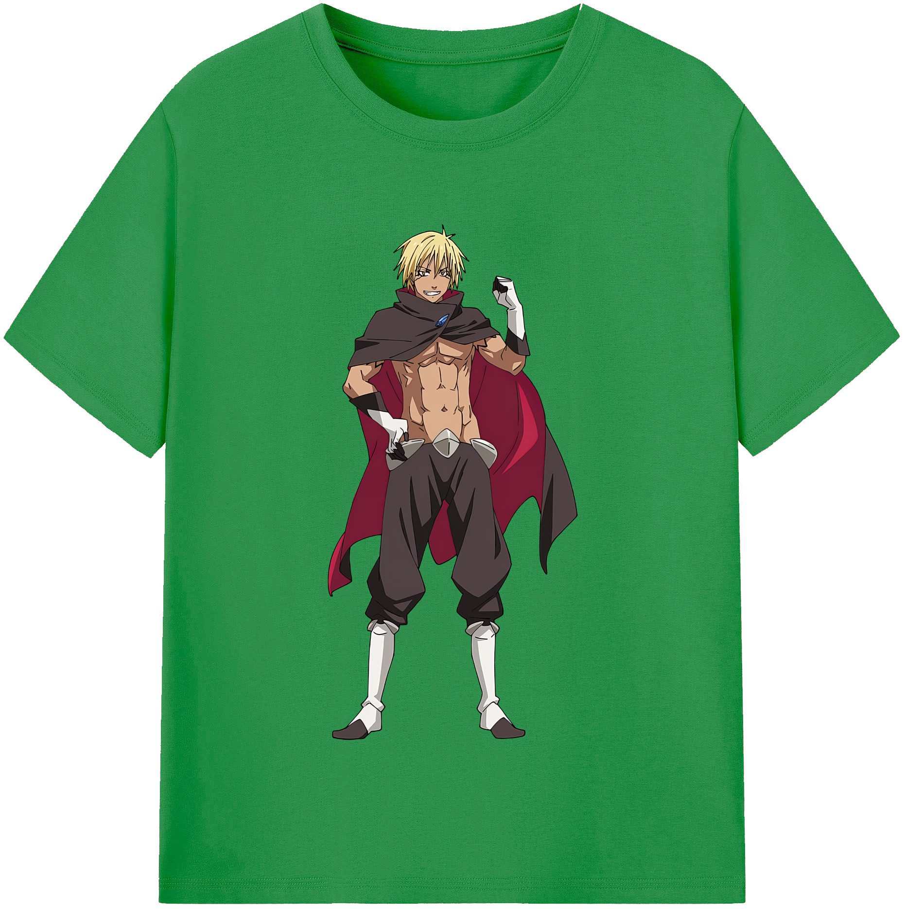 （画像用） 転スラ Regarding Reincarnated to Slime レディースカジュアルプリントTシャツ（綿100％）