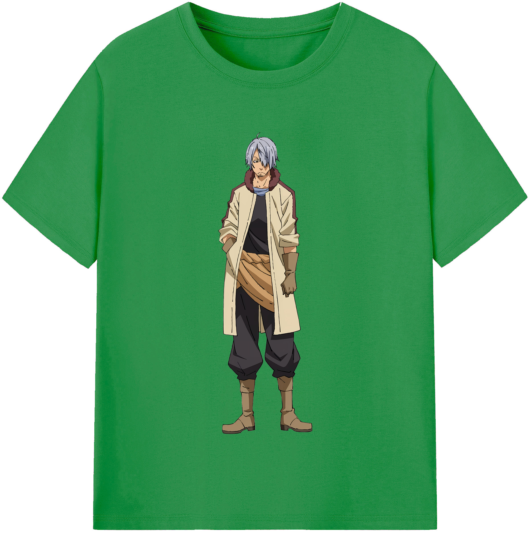（画像用） 転スラ Regarding Reincarnated to Slime レディースカジュアルプリントTシャツ（綿100％）
