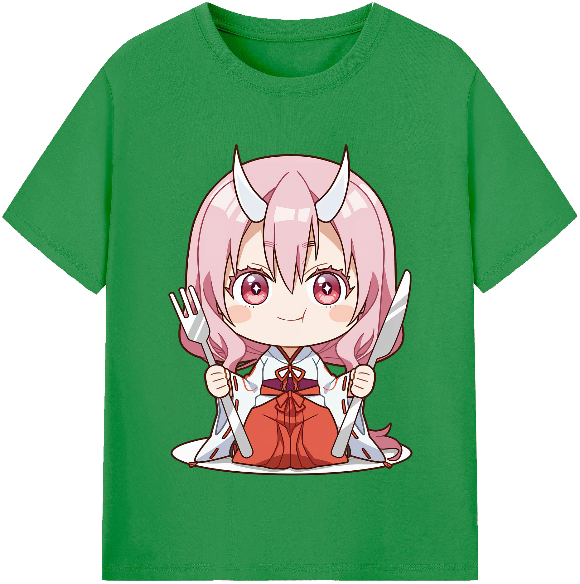 （画像用） 転スラ Regarding Reincarnated to Slime レディースカジュアルプリントTシャツ（綿100％）