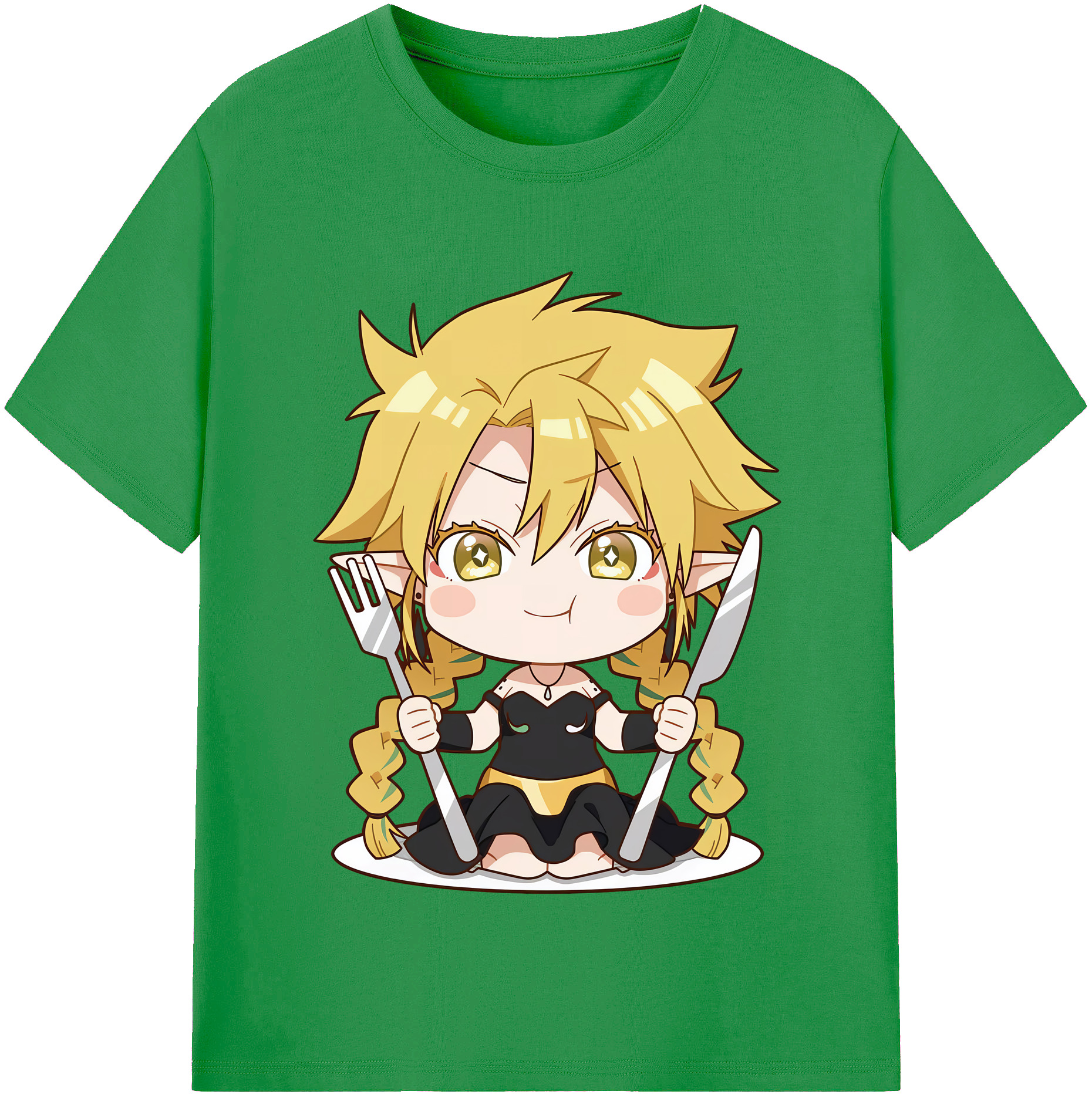 （画像用） 転スラ Regarding Reincarnated to Slime レディースカジュアルプリントTシャツ（綿100％）