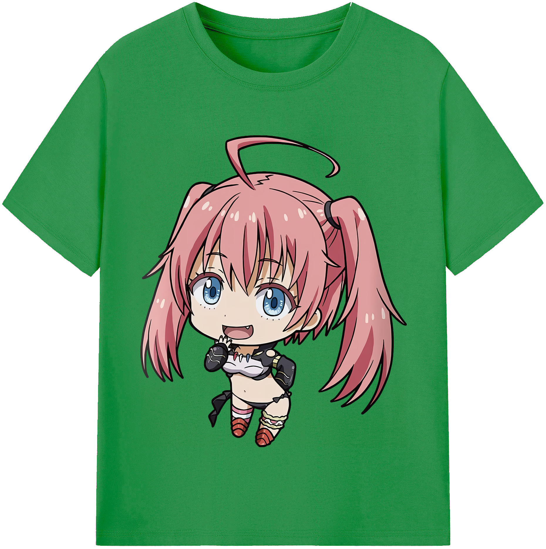 （画像用） 転スラ Regarding Reincarnated to Slime レディースカジュアルプリントTシャツ（綿100％）