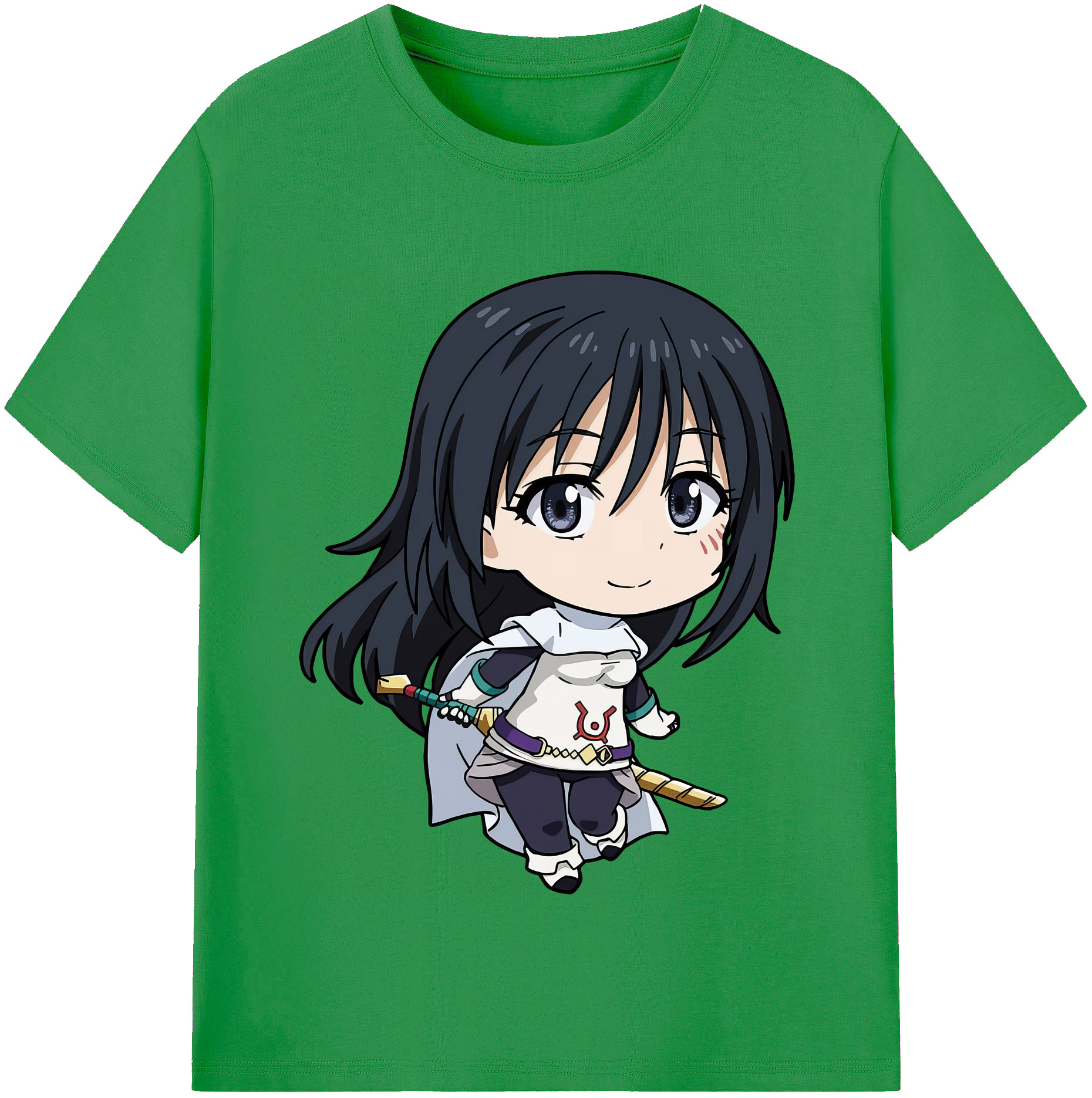 （画像用） 転スラ Regarding Reincarnated to Slime レディースカジュアルプリントTシャツ（綿100％）