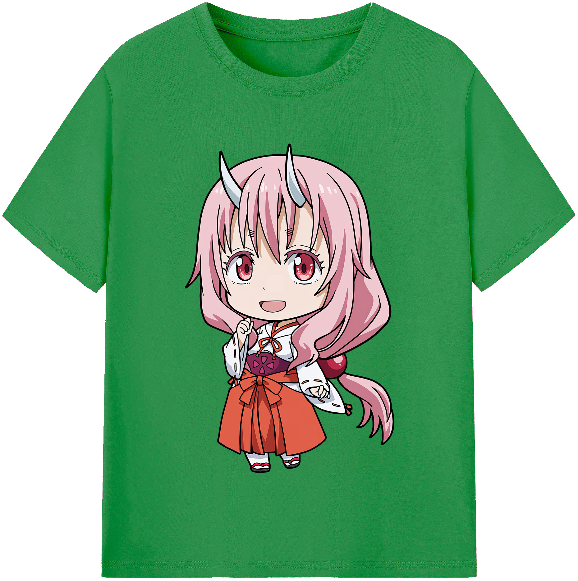 （画像用） 転スラ Regarding Reincarnated to Slime レディースカジュアルプリントTシャツ（綿100％）