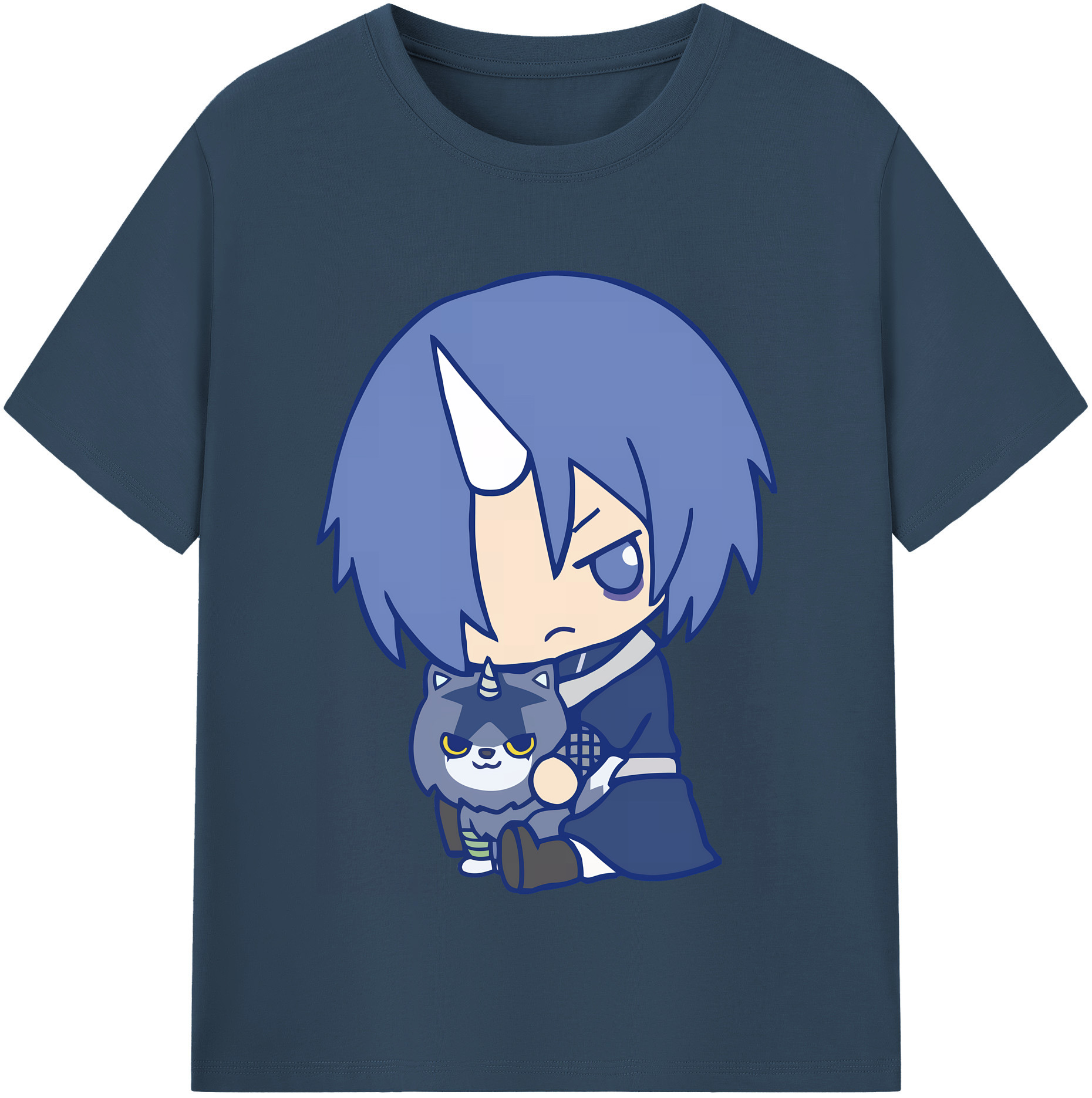 （画像用） 転スラ Regarding Reincarnated to Slime レディースカジュアルプリントTシャツ（綿100％）