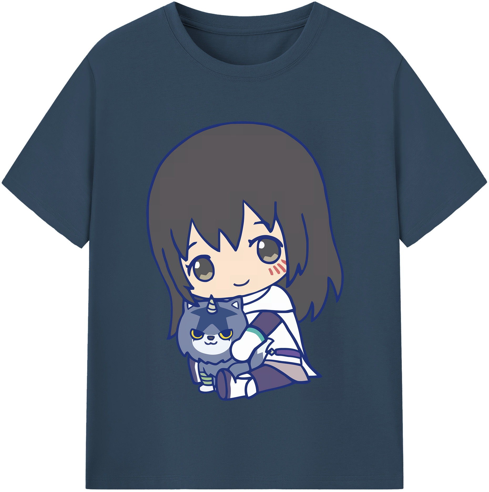 （画像用） 転スラ Regarding Reincarnated to Slime レディースカジュアルプリントTシャツ（綿100％）