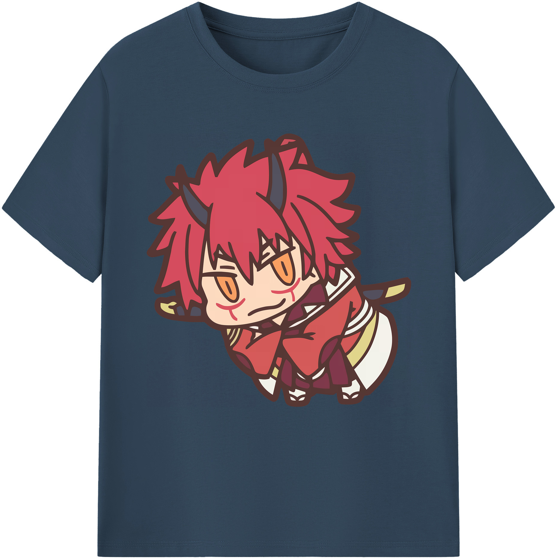 （画像用） 転スラ Regarding Reincarnated to Slime レディースカジュアルプリントTシャツ（綿100％）