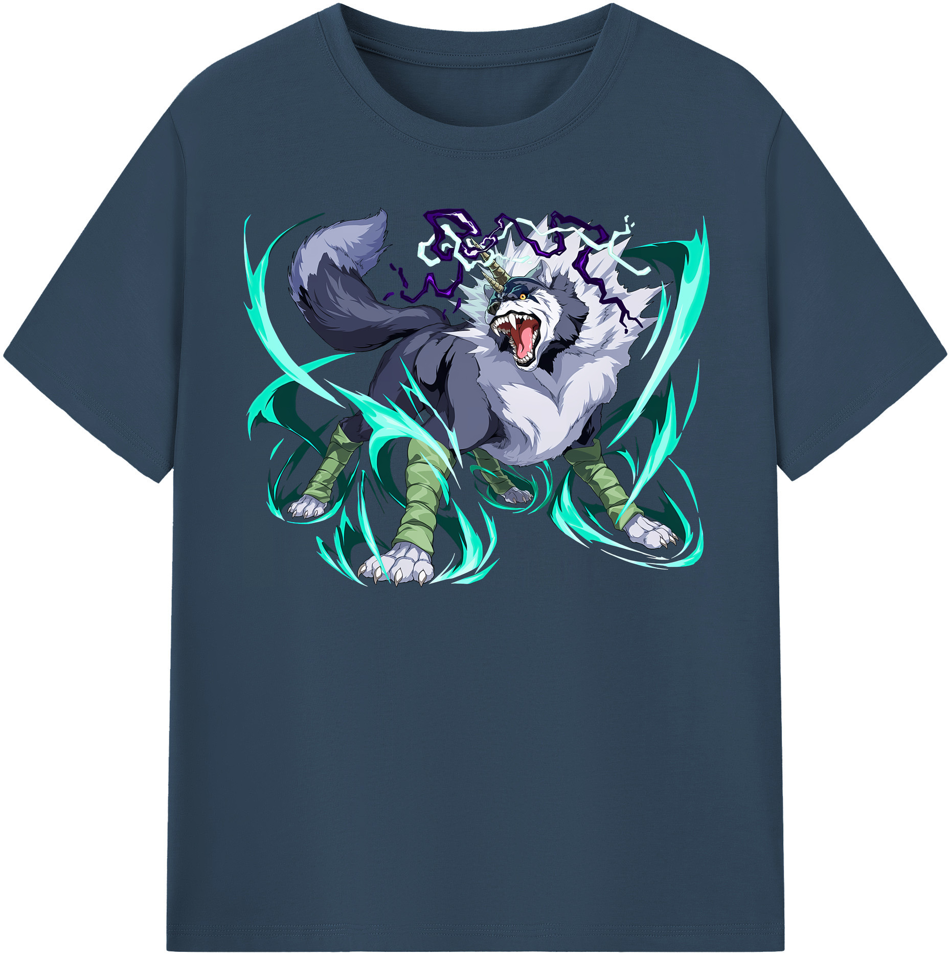 （画像用） 転スラ Regarding Reincarnated to Slime レディースカジュアルプリントTシャツ（綿100％）