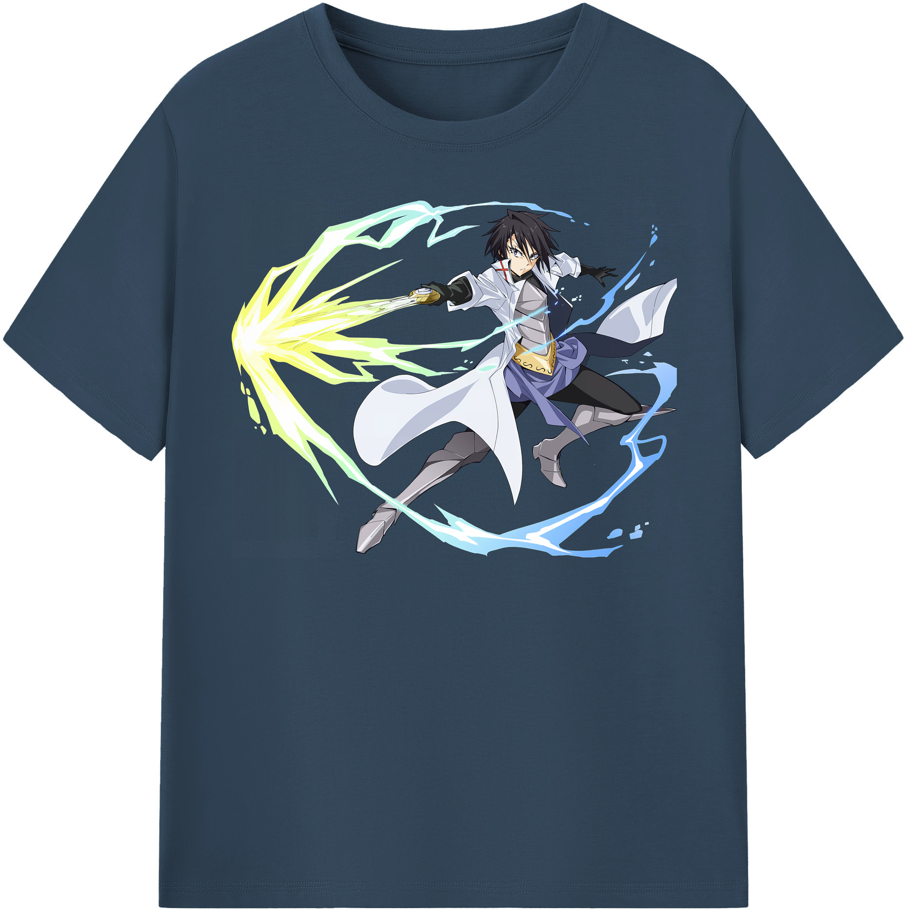 （画像用） 転スラ Regarding Reincarnated to Slime レディースカジュアルプリントTシャツ（綿100％）