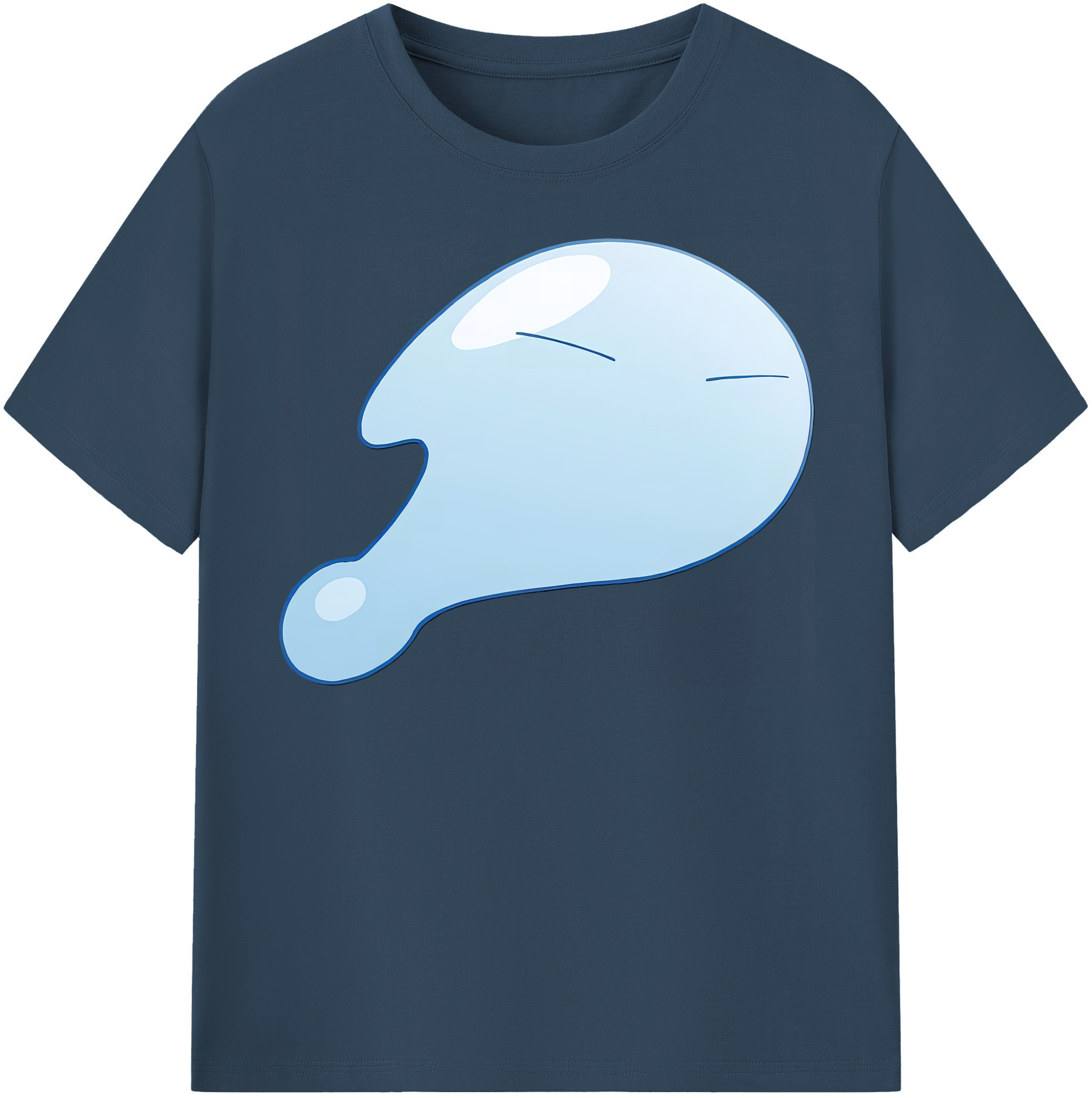 （画像用） 転スラ Regarding Reincarnated to Slime レディースカジュアルプリントTシャツ（綿100％）