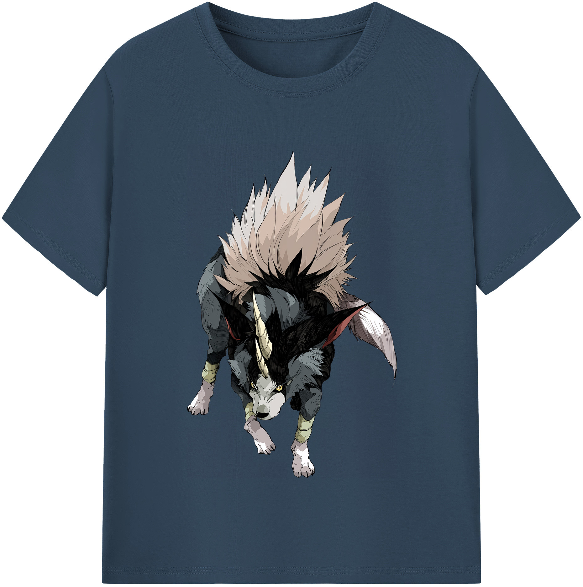 （画像用） 転スラ Regarding Reincarnated to Slime レディースカジュアルプリントTシャツ（綿100％）