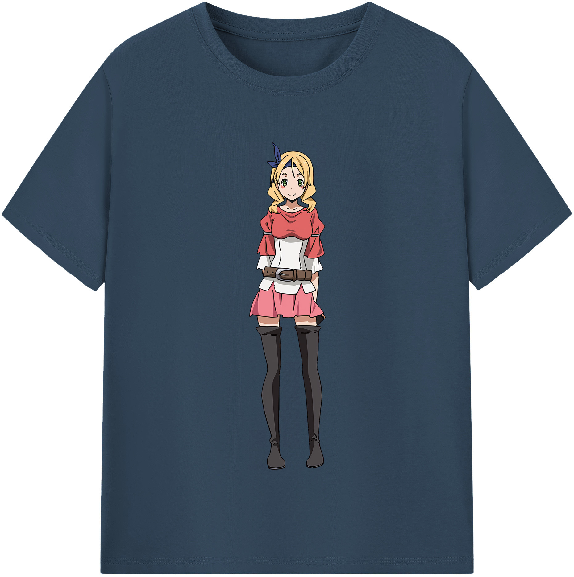 （画像用） 転スラ Regarding Reincarnated to Slime レディースカジュアルプリントTシャツ（綿100％）
