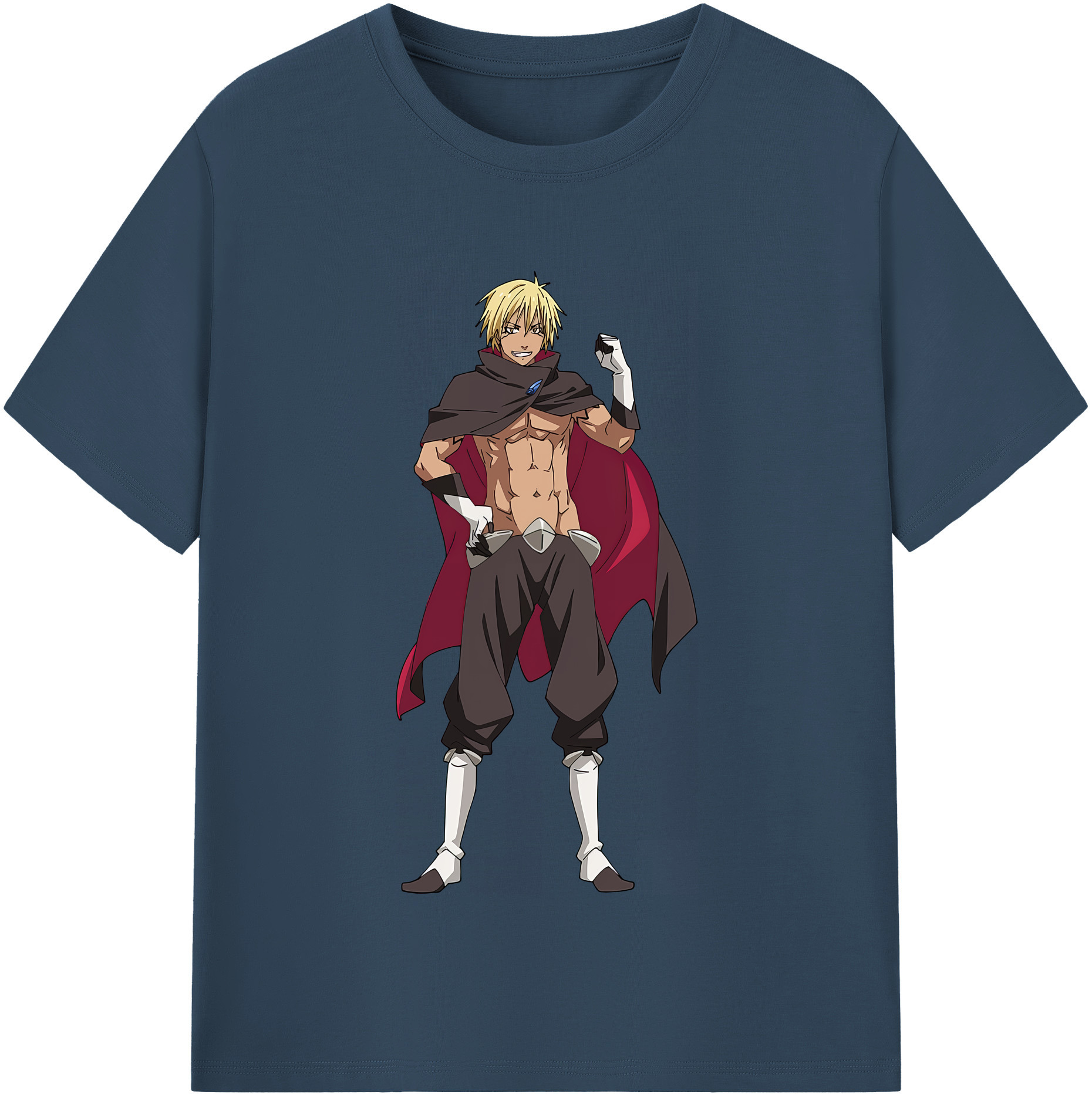 （画像用） 転スラ Regarding Reincarnated to Slime レディースカジュアルプリントTシャツ（綿100％）