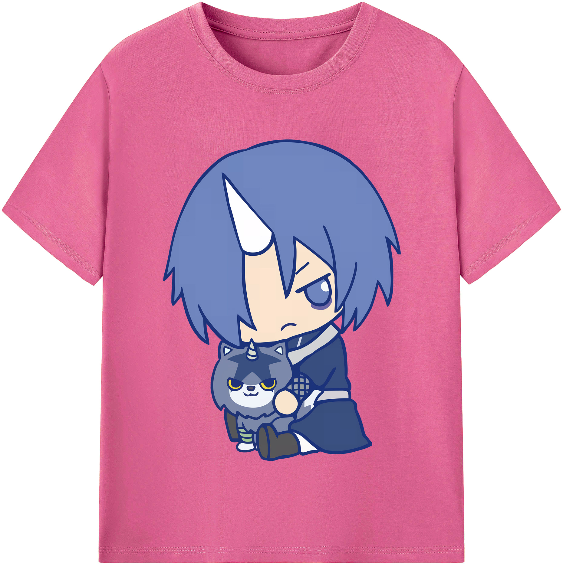 （画像用） 転スラ Regarding Reincarnated to Slime レディースカジュアルプリントTシャツ（綿100％）