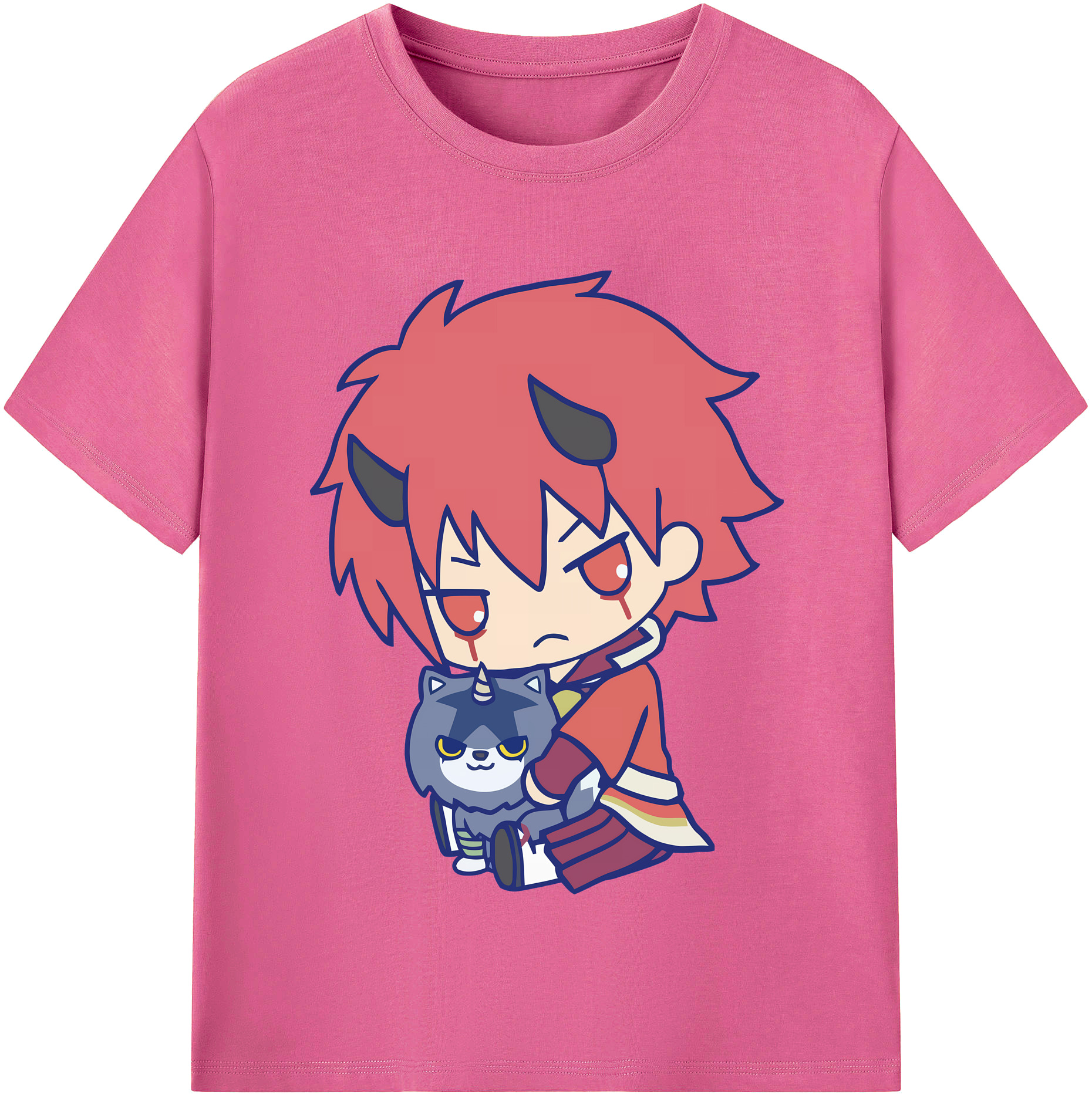 （画像用） 転スラ Regarding Reincarnated to Slime レディースカジュアルプリントTシャツ（綿100％）