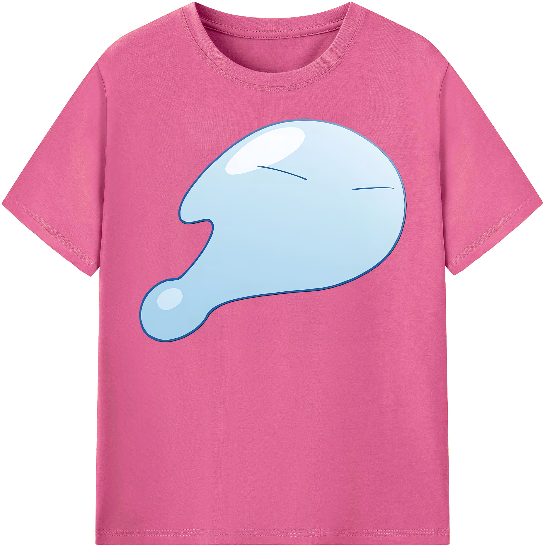 （画像用） 転スラ Regarding Reincarnated to Slime レディースカジュアルプリントTシャツ（綿100％）