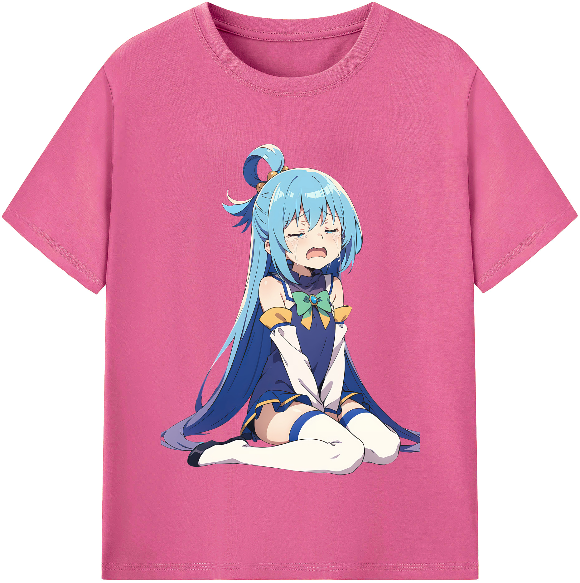 （画像用） 転スラ Regarding Reincarnated to Slime レディースカジュアルプリントTシャツ（綿100％）
