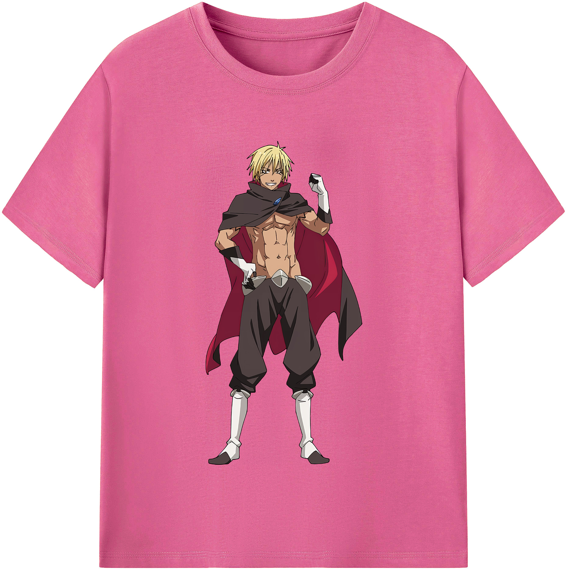 （画像用） 転スラ Regarding Reincarnated to Slime レディースカジュアルプリントTシャツ（綿100％）
