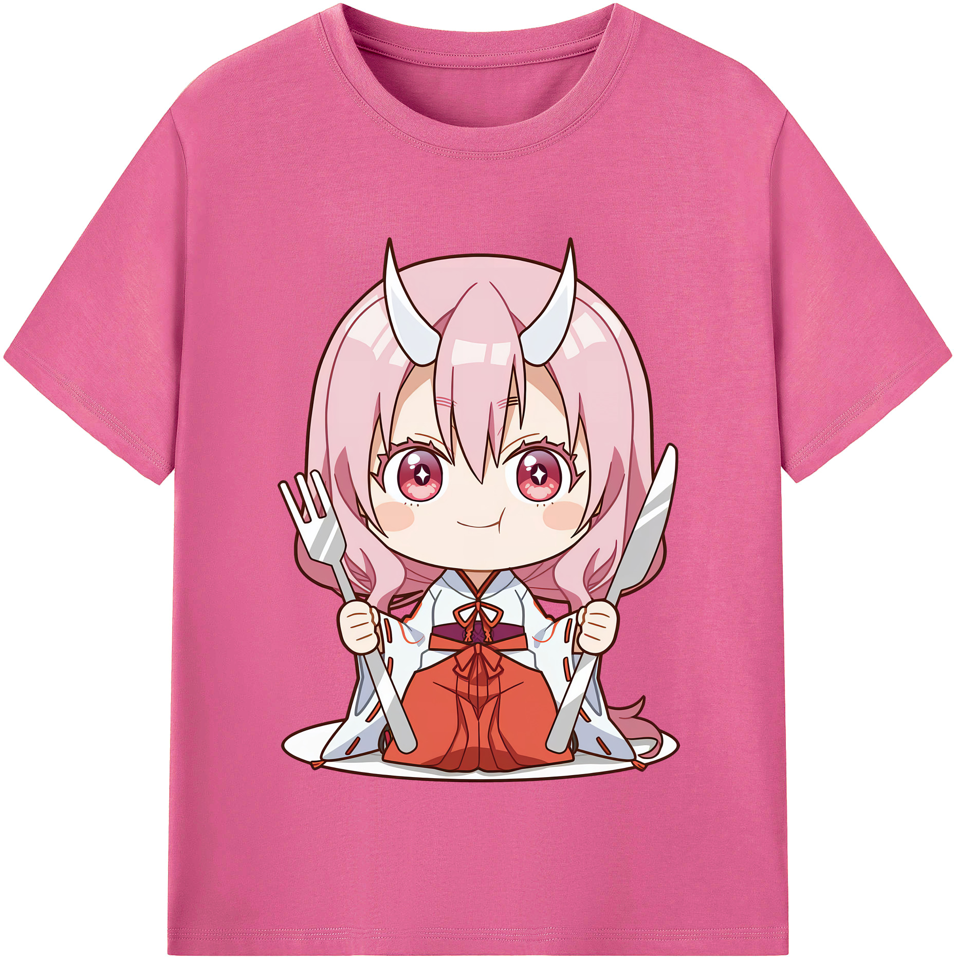 （画像用） 転スラ Regarding Reincarnated to Slime レディースカジュアルプリントTシャツ（綿100％）