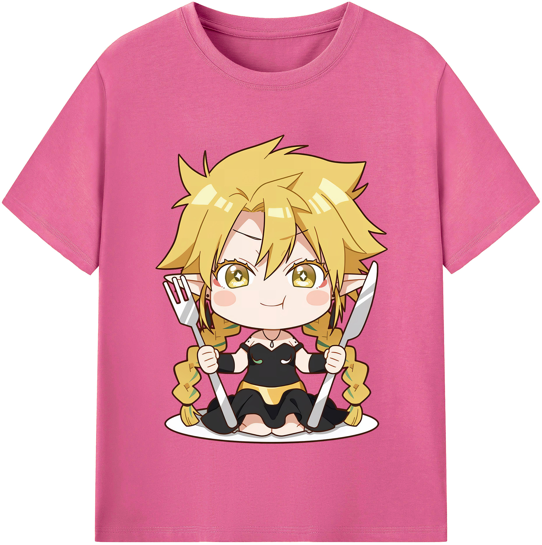 （画像用） 転スラ Regarding Reincarnated to Slime レディースカジュアルプリントTシャツ（綿100％）