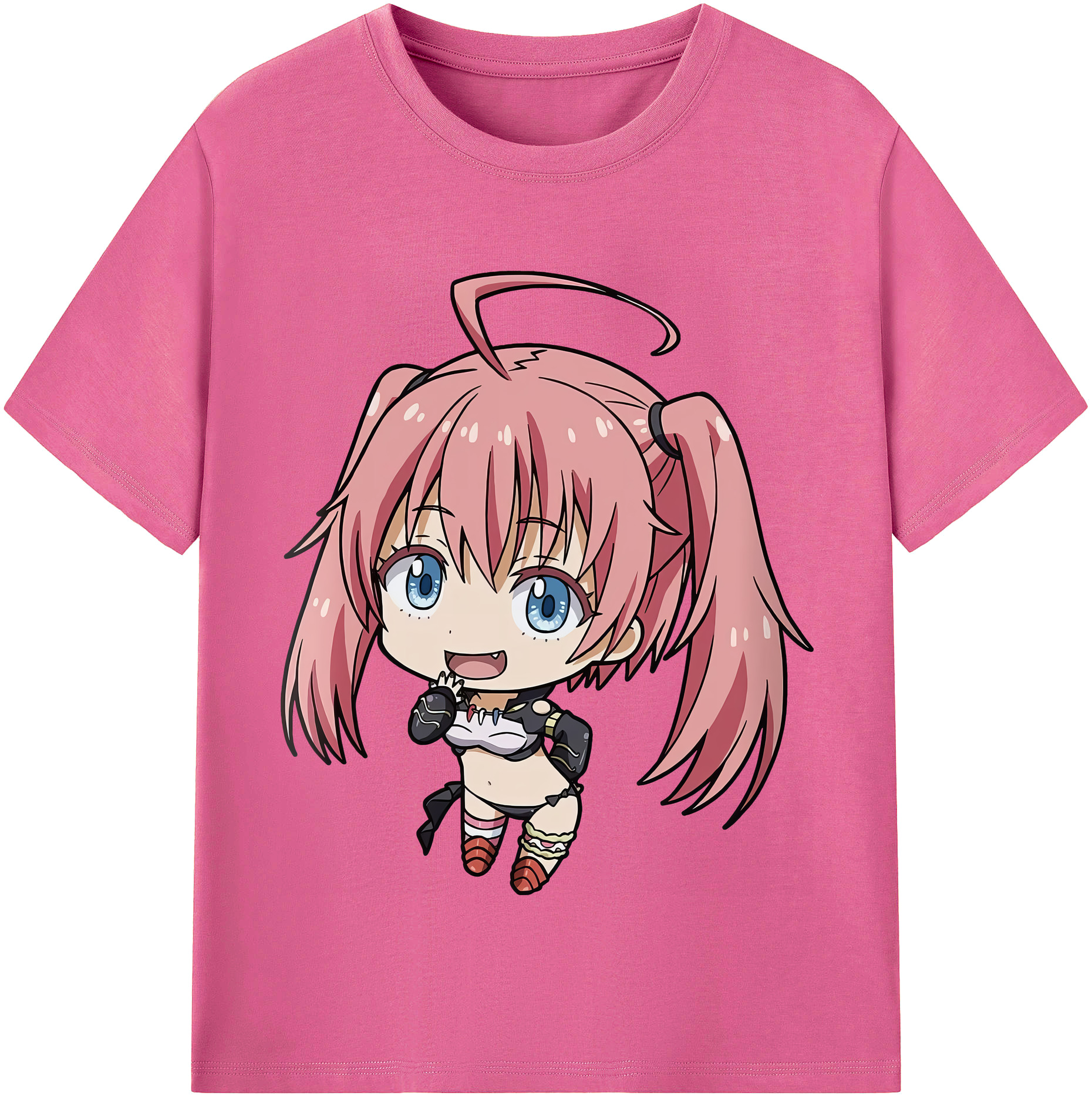 （画像用） 転スラ Regarding Reincarnated to Slime レディースカジュアルプリントTシャツ（綿100％）
