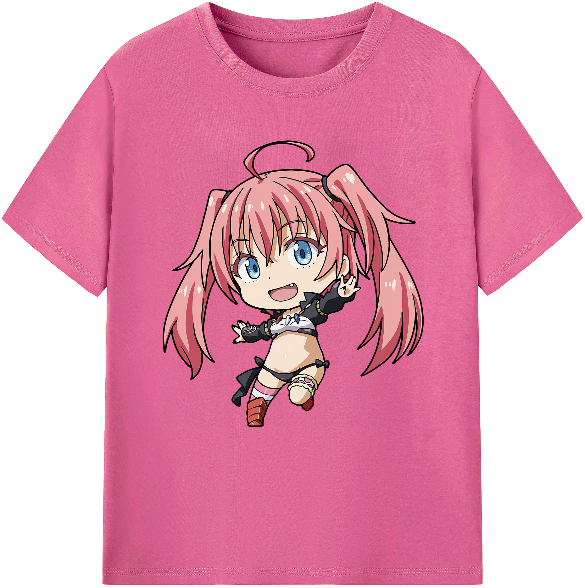 （画像用） 転スラ Regarding Reincarnated to Slime レディースカジュアルプリントTシャツ（綿100％）