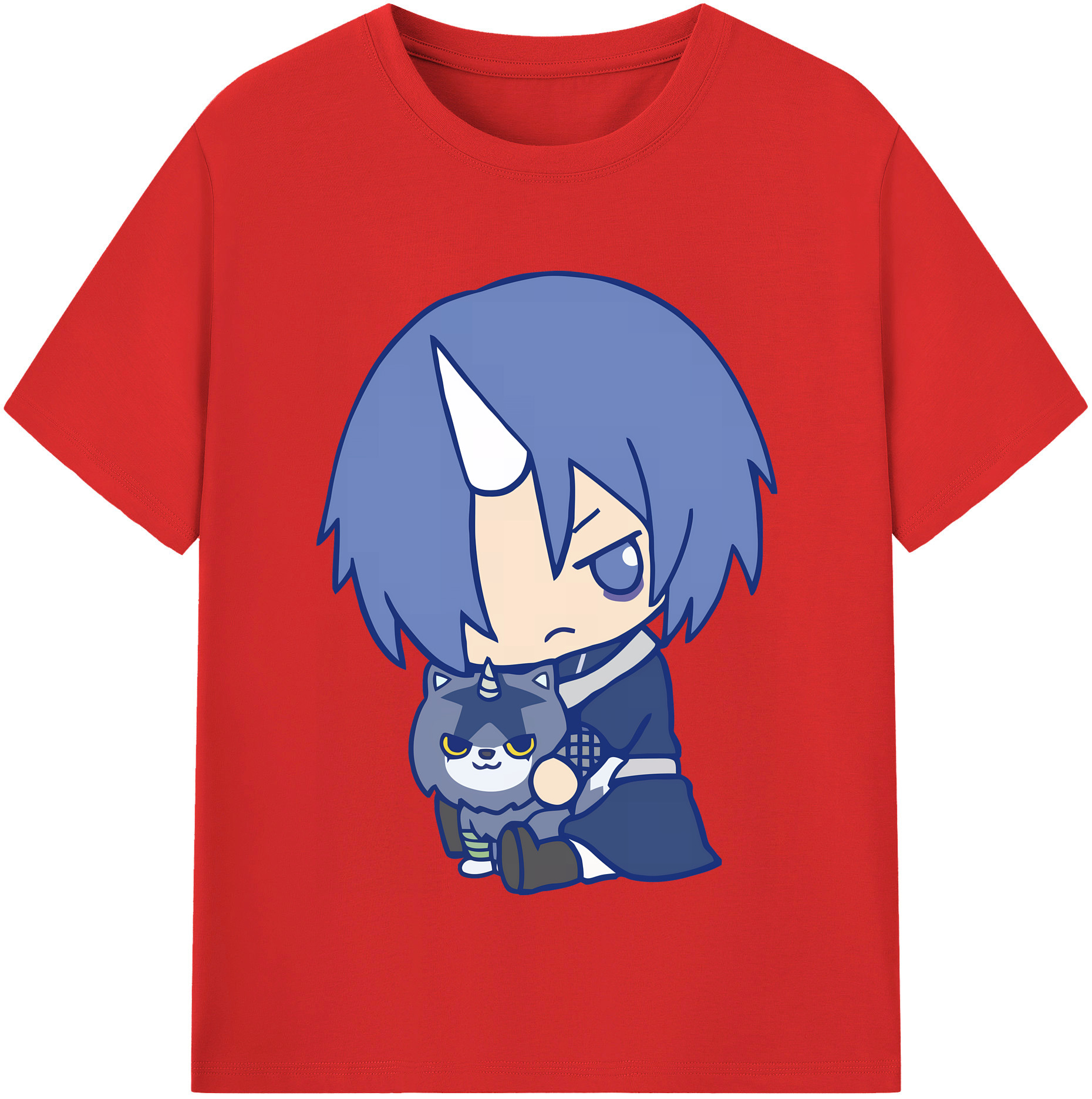 （画像用） 転スラ Regarding Reincarnated to Slime レディースカジュアルプリントTシャツ（綿100％）