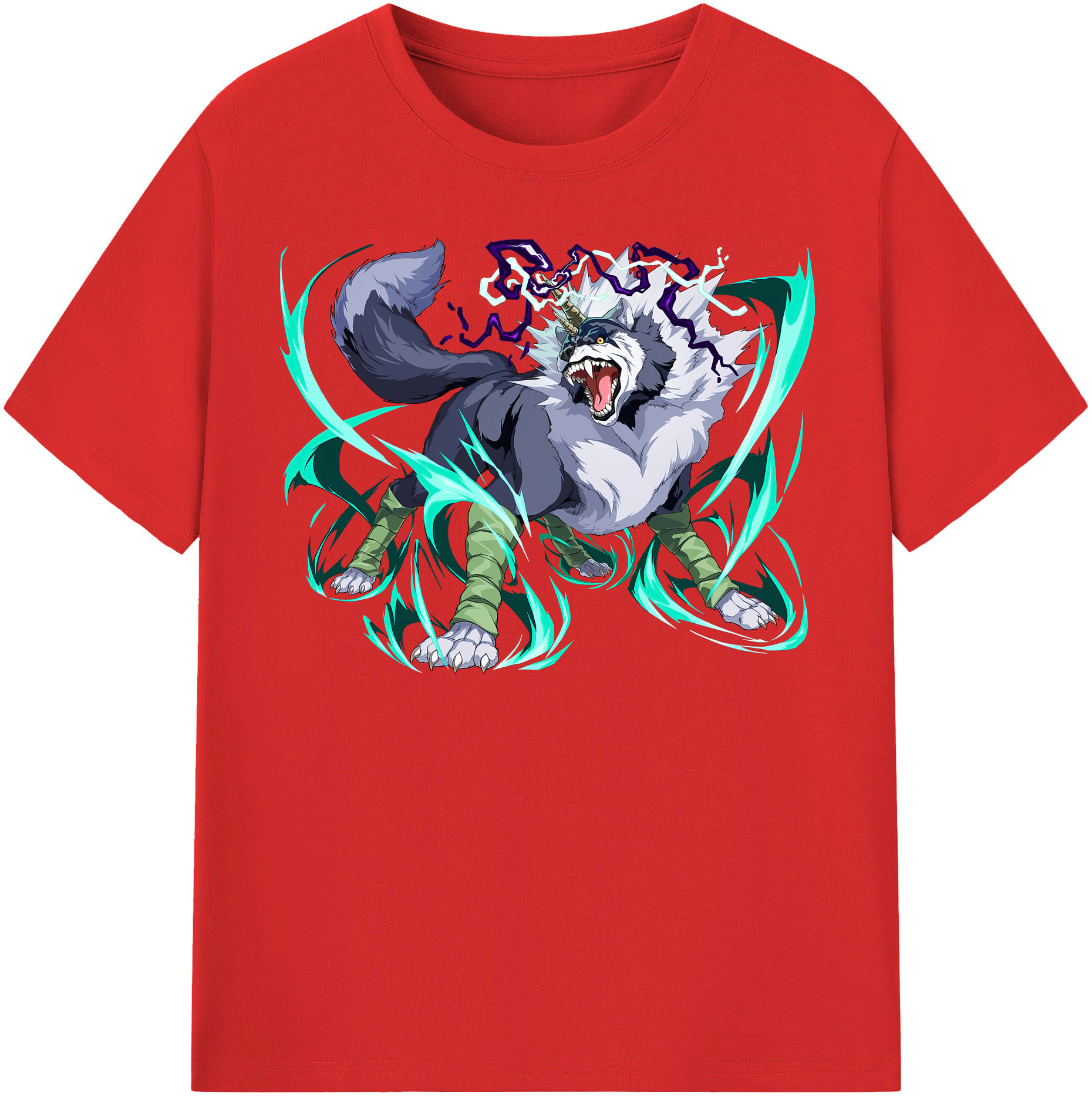 （画像用） 転スラ Regarding Reincarnated to Slime レディースカジュアルプリントTシャツ（綿100％）