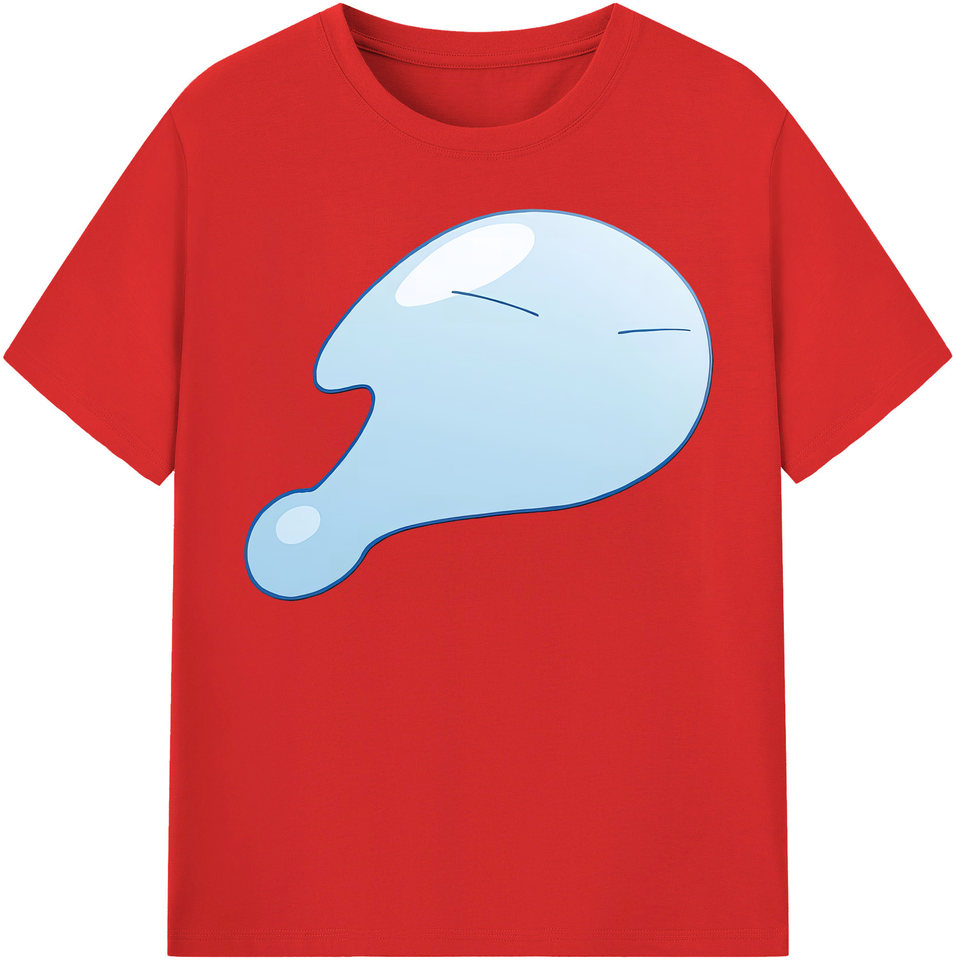 （画像用） 転スラ Regarding Reincarnated to Slime レディースカジュアルプリントTシャツ（綿100％）