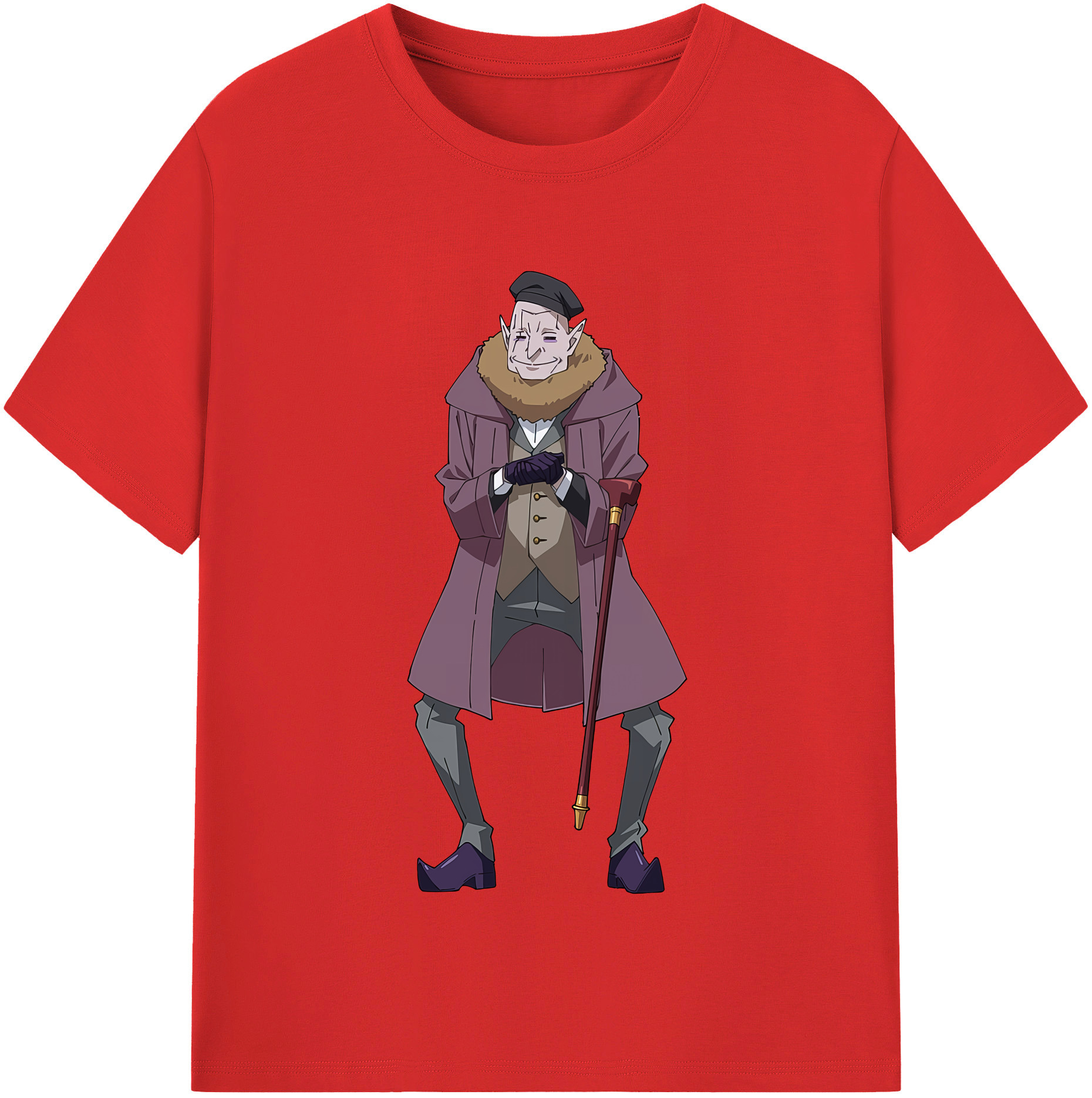 （画像用） 転スラ Regarding Reincarnated to Slime レディースカジュアルプリントTシャツ（綿100％）