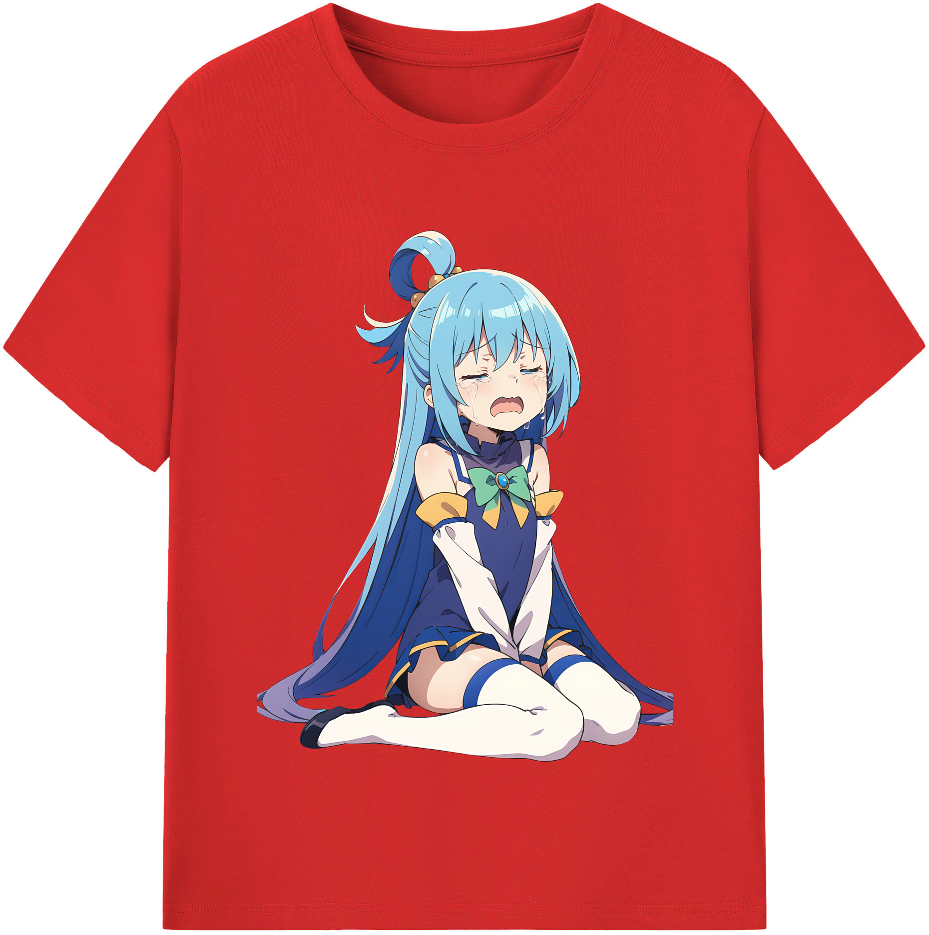 （画像用） 転スラ Regarding Reincarnated to Slime レディースカジュアルプリントTシャツ（綿100％）