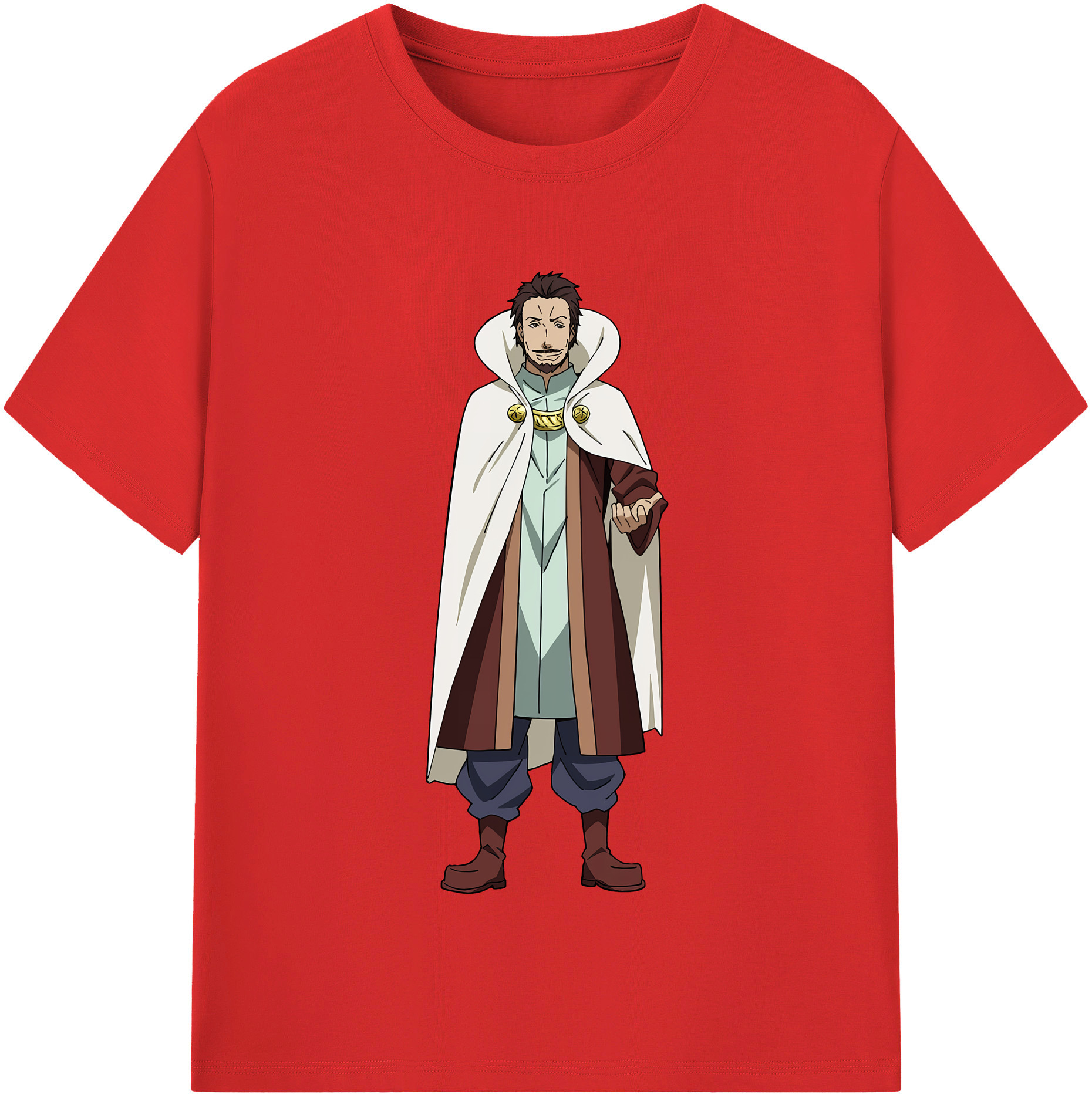 （画像用） 転スラ Regarding Reincarnated to Slime レディースカジュアルプリントTシャツ（綿100％）