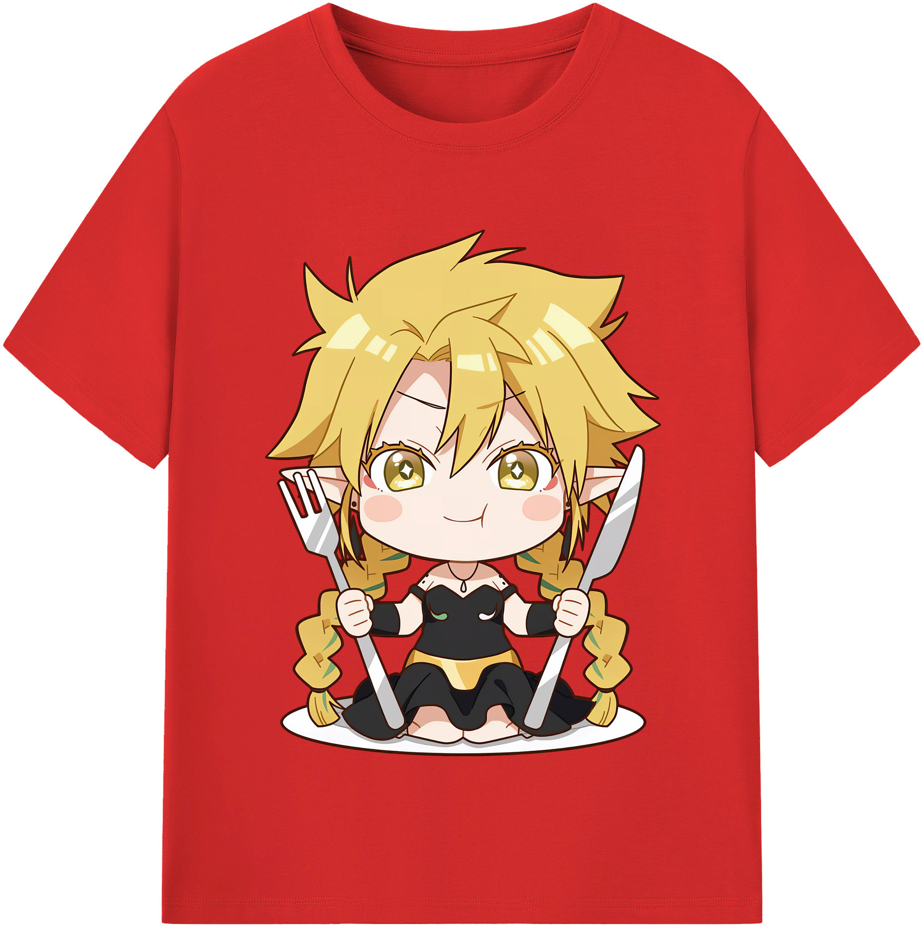 （画像用） 転スラ Regarding Reincarnated to Slime レディースカジュアルプリントTシャツ（綿100％）