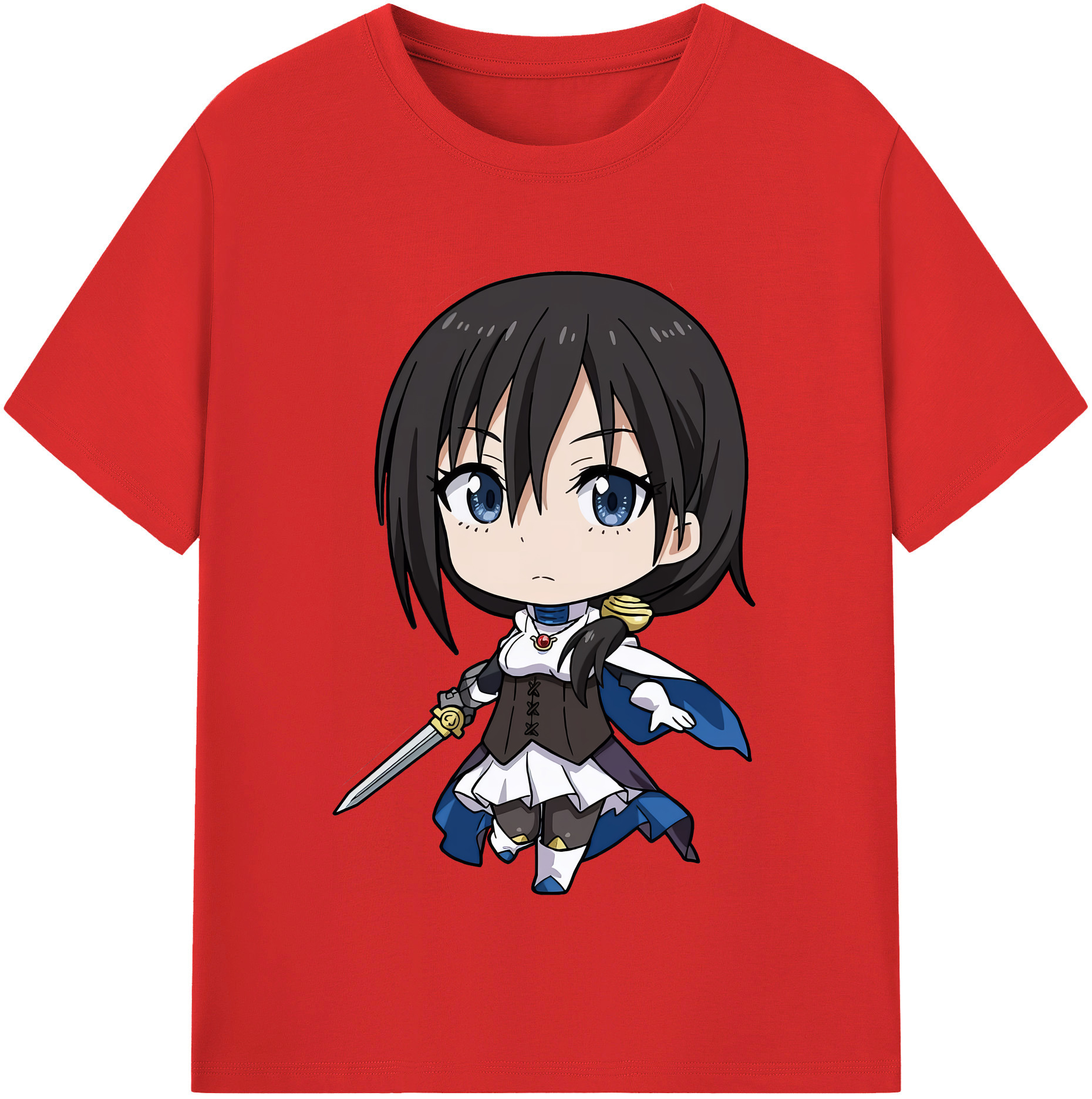 （画像用） 転スラ Regarding Reincarnated to Slime レディースカジュアルプリントTシャツ（綿100％）